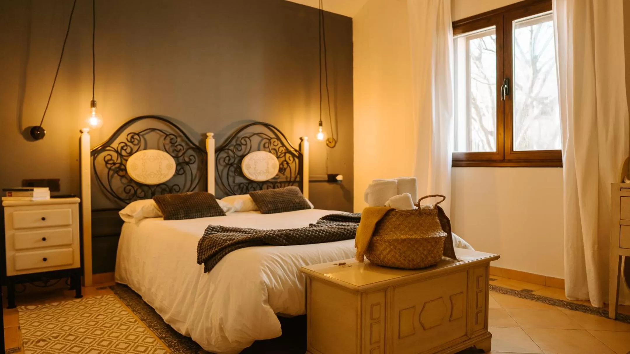 Bed in Hospedería Ballesteros