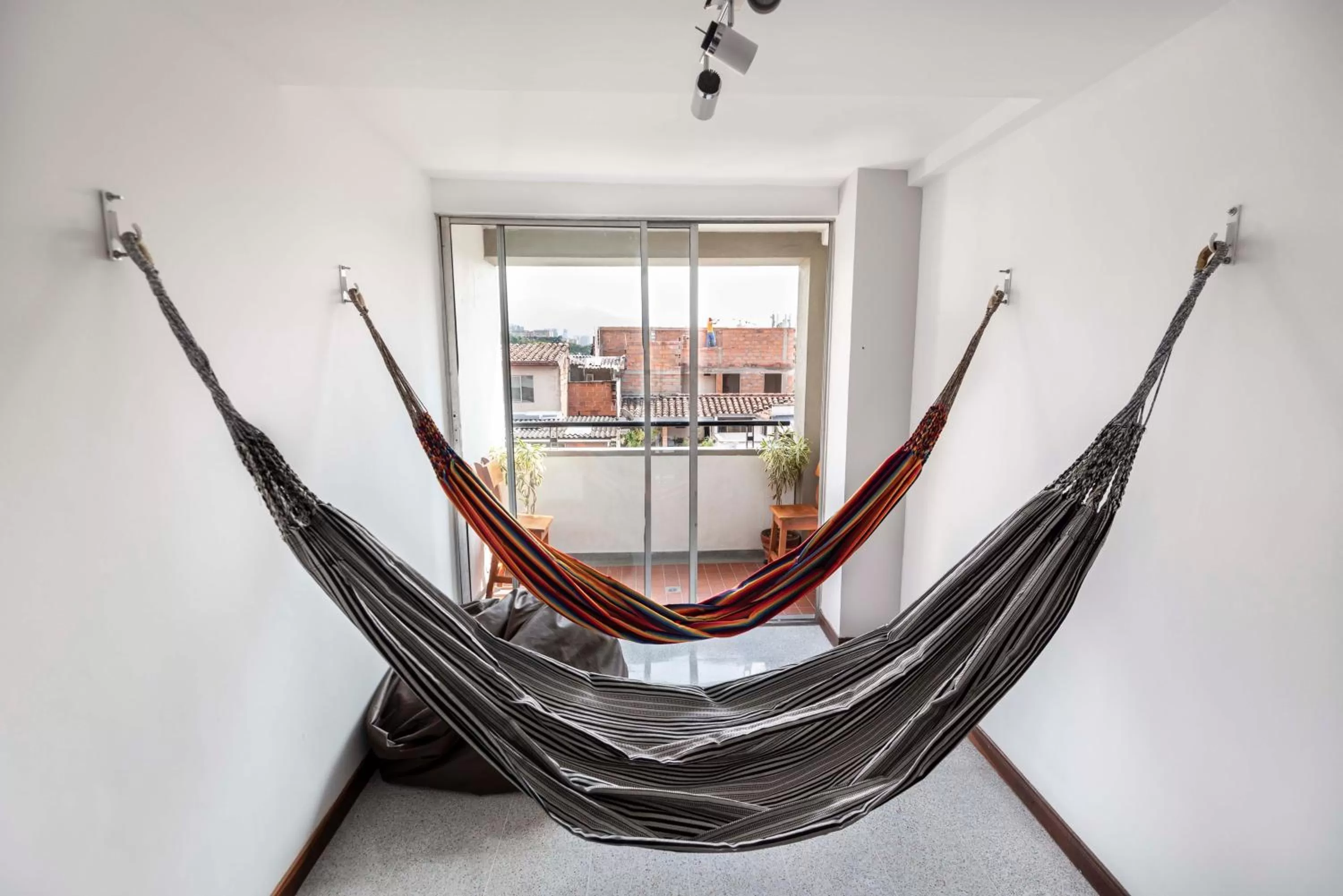 Living room in Poblado Guest House