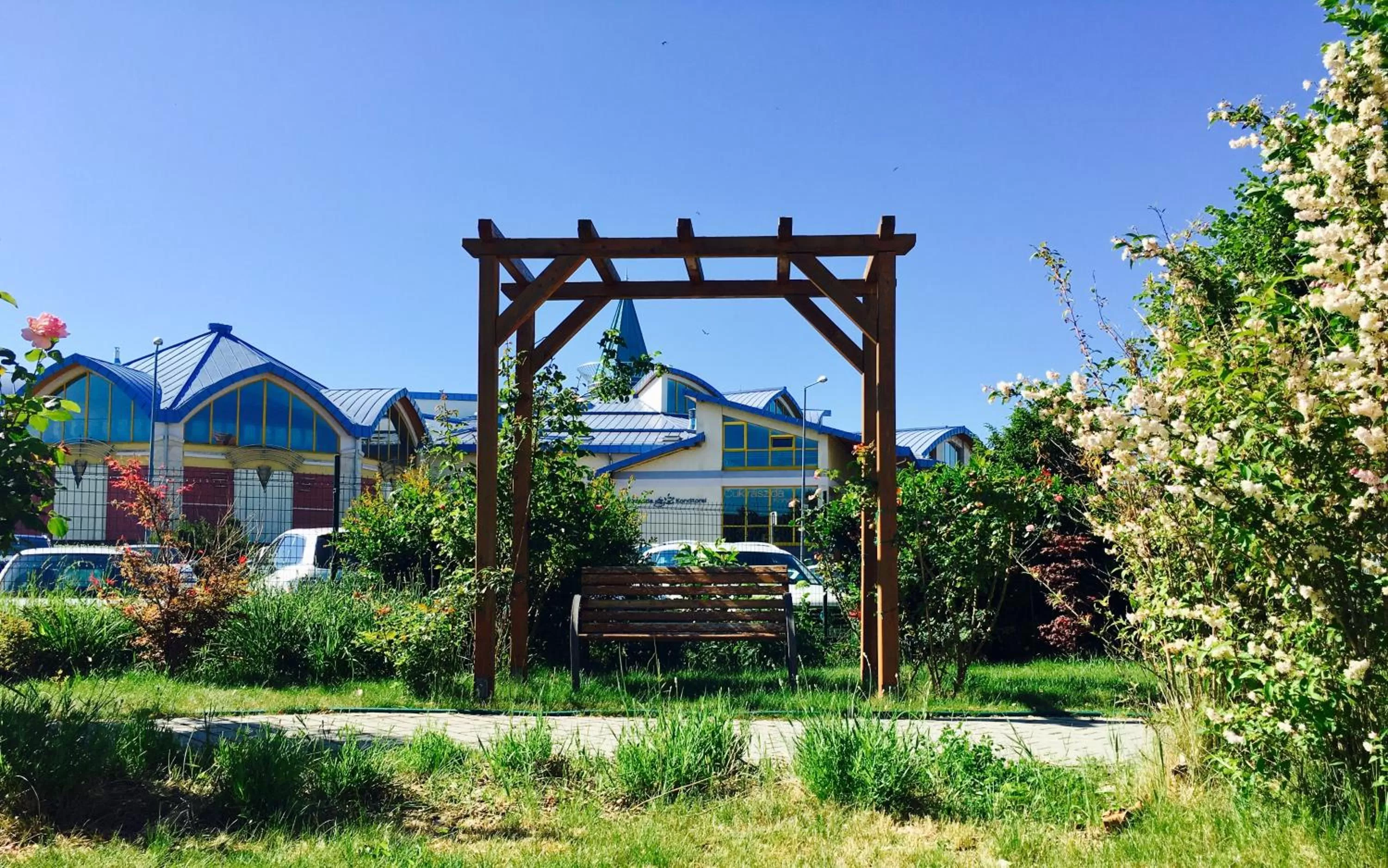 Garden, Property Building in Harmónia Hotel Sárvár