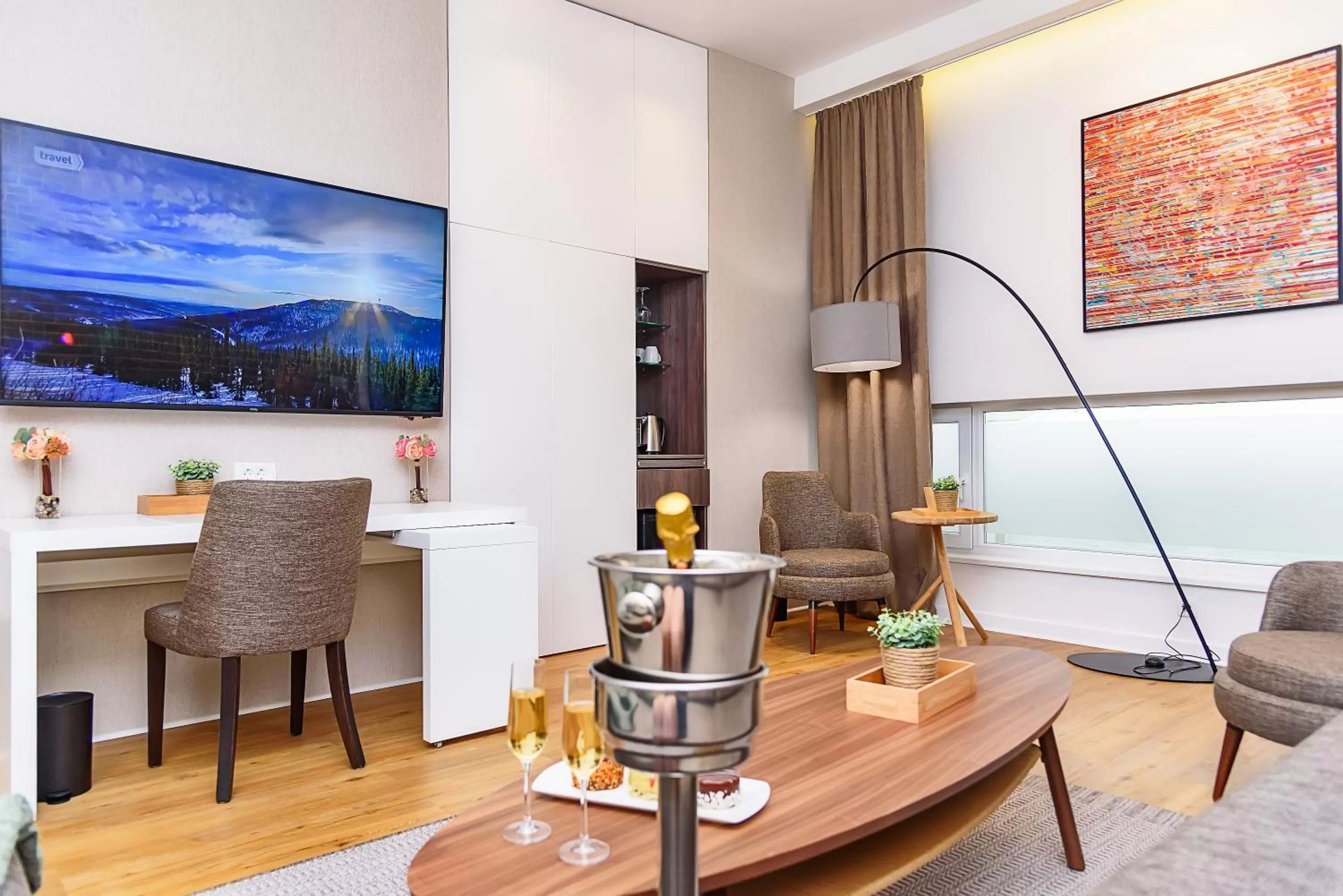 Living room in Belgrade Inn Garni Hotel