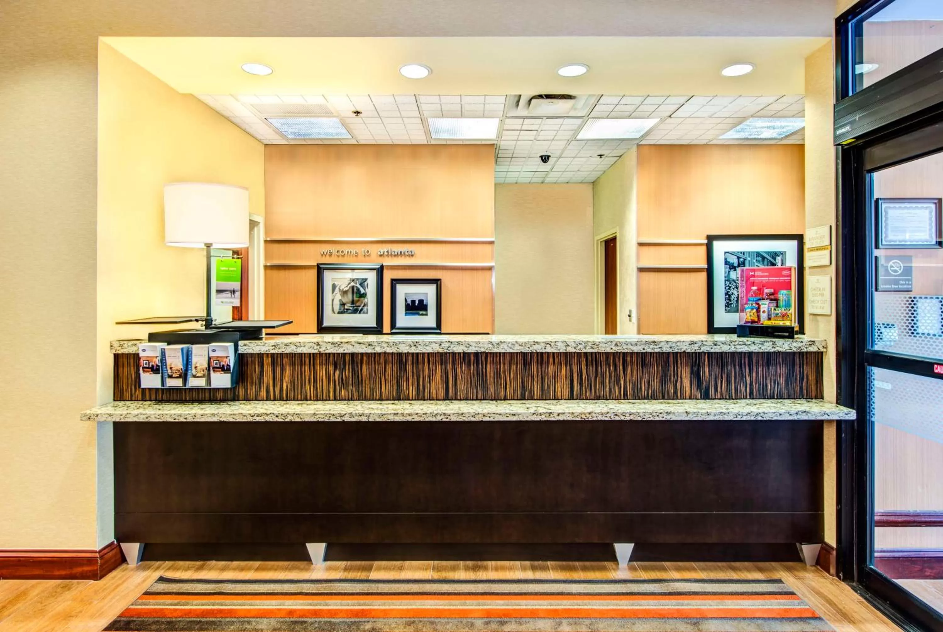 Lobby or reception in Hampton Inn & Suites Atlanta-Galleria