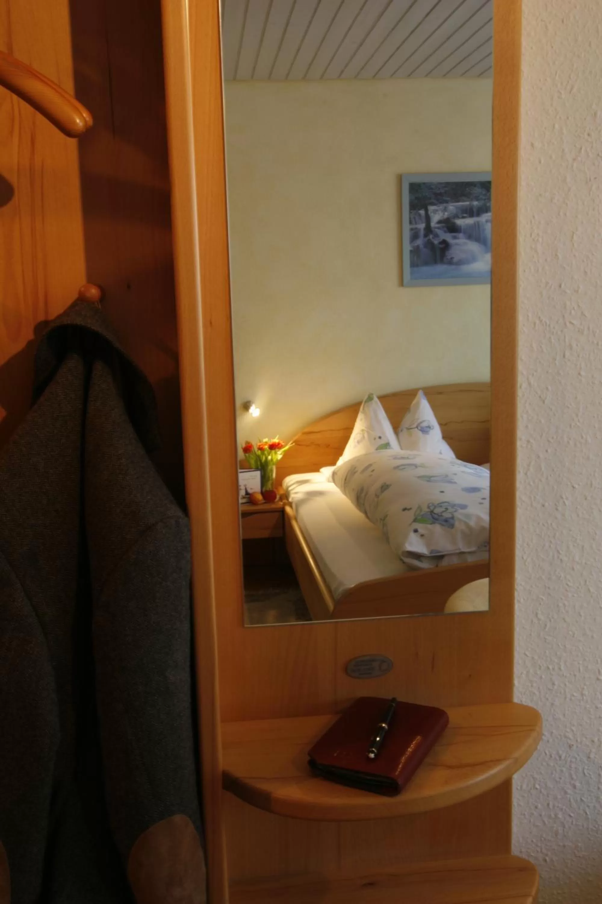 Bedroom, Bed in Biohotel-Restaurant Rose