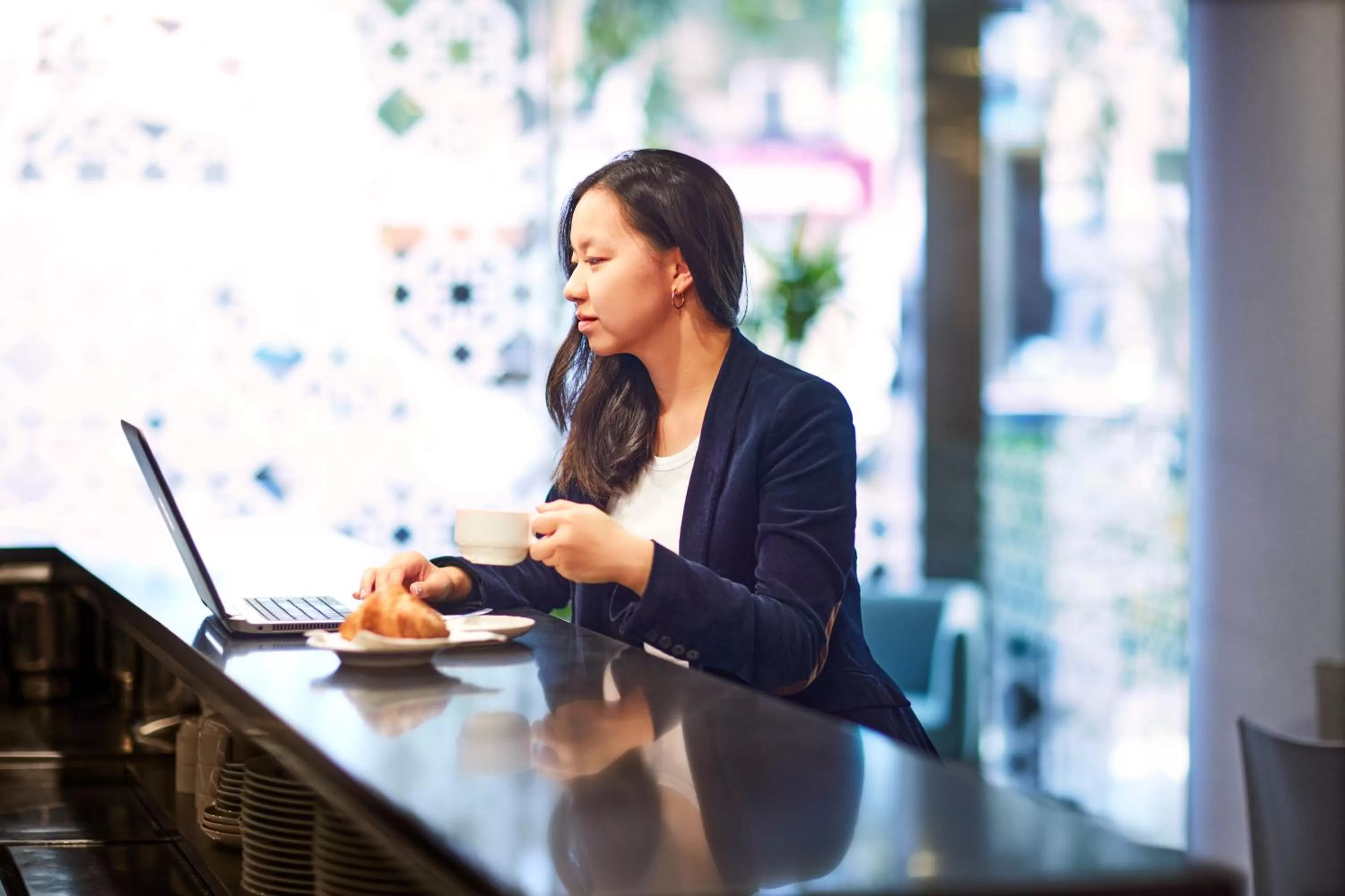 Seating area in Barcelona Century Hotel