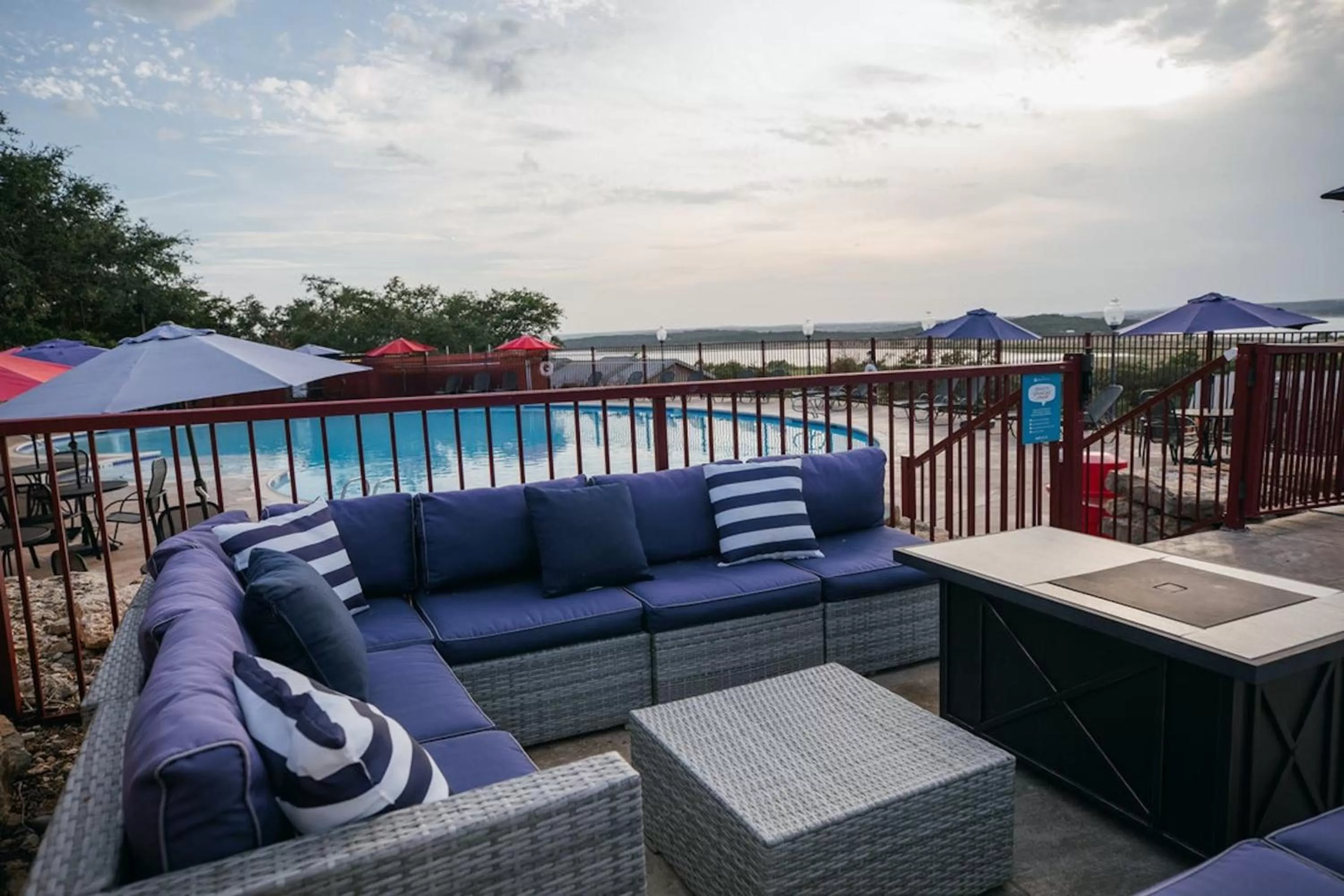 Swimming pool in Holiday Inn Club Vacations Hill Country Resort at Canyon Lake