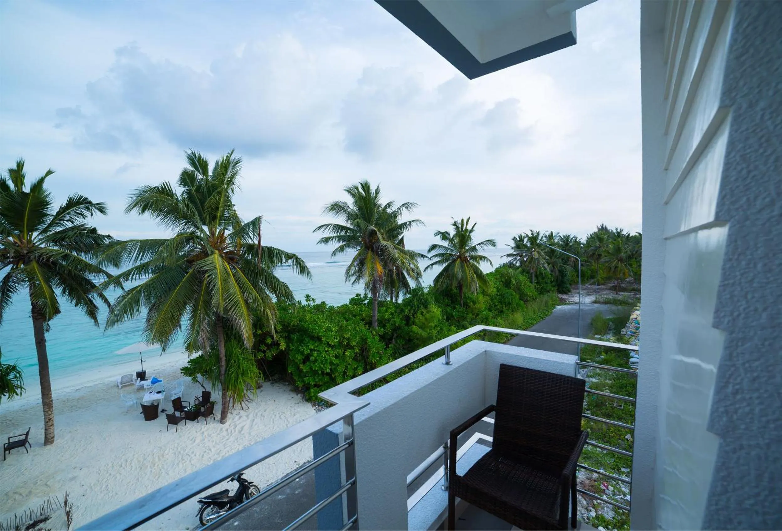 Sea view, Balcony/Terrace in The White Harp Beach Hotel