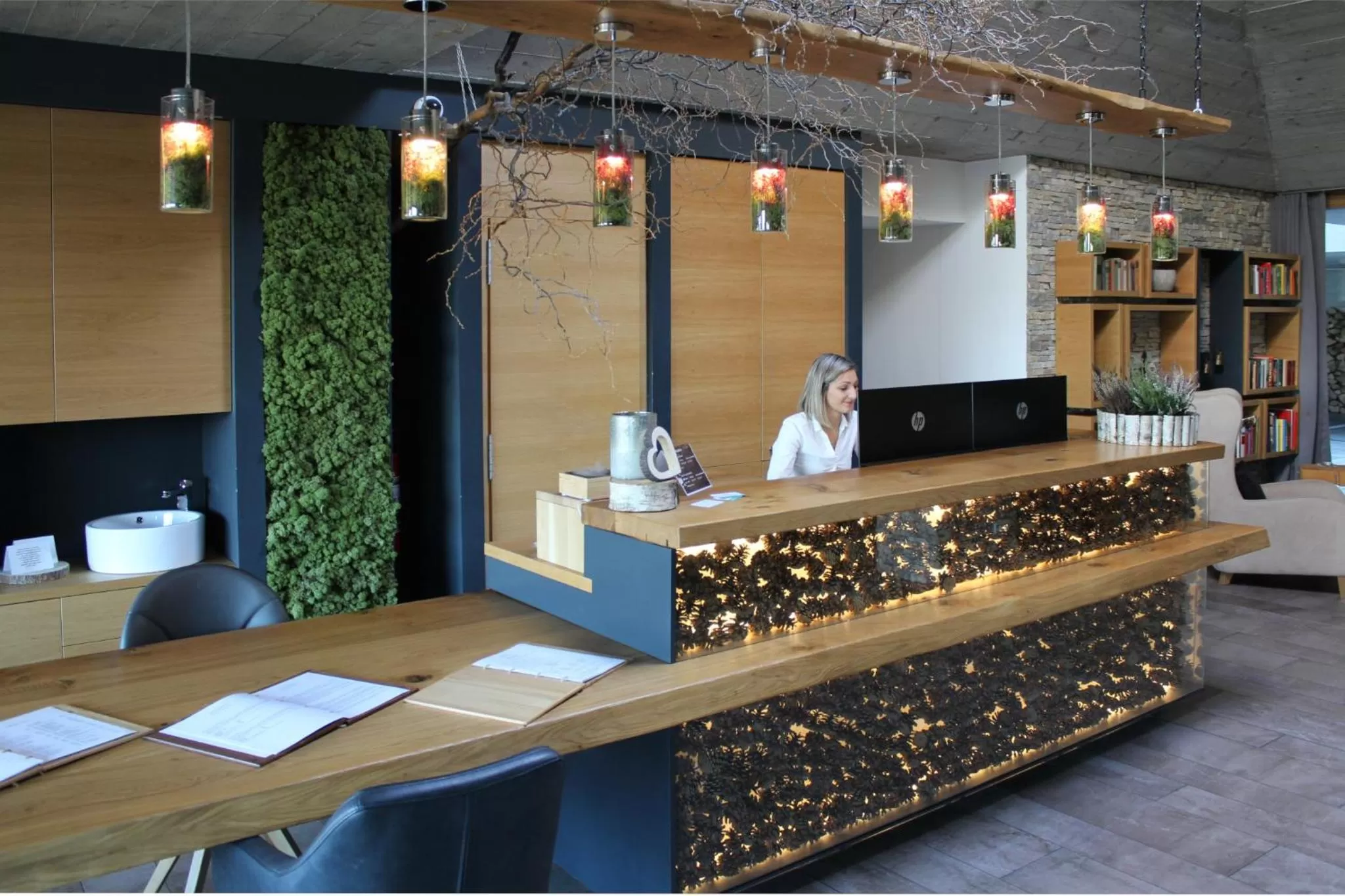 Lobby or reception in ENDEMIT Boutique Hotel & Spa