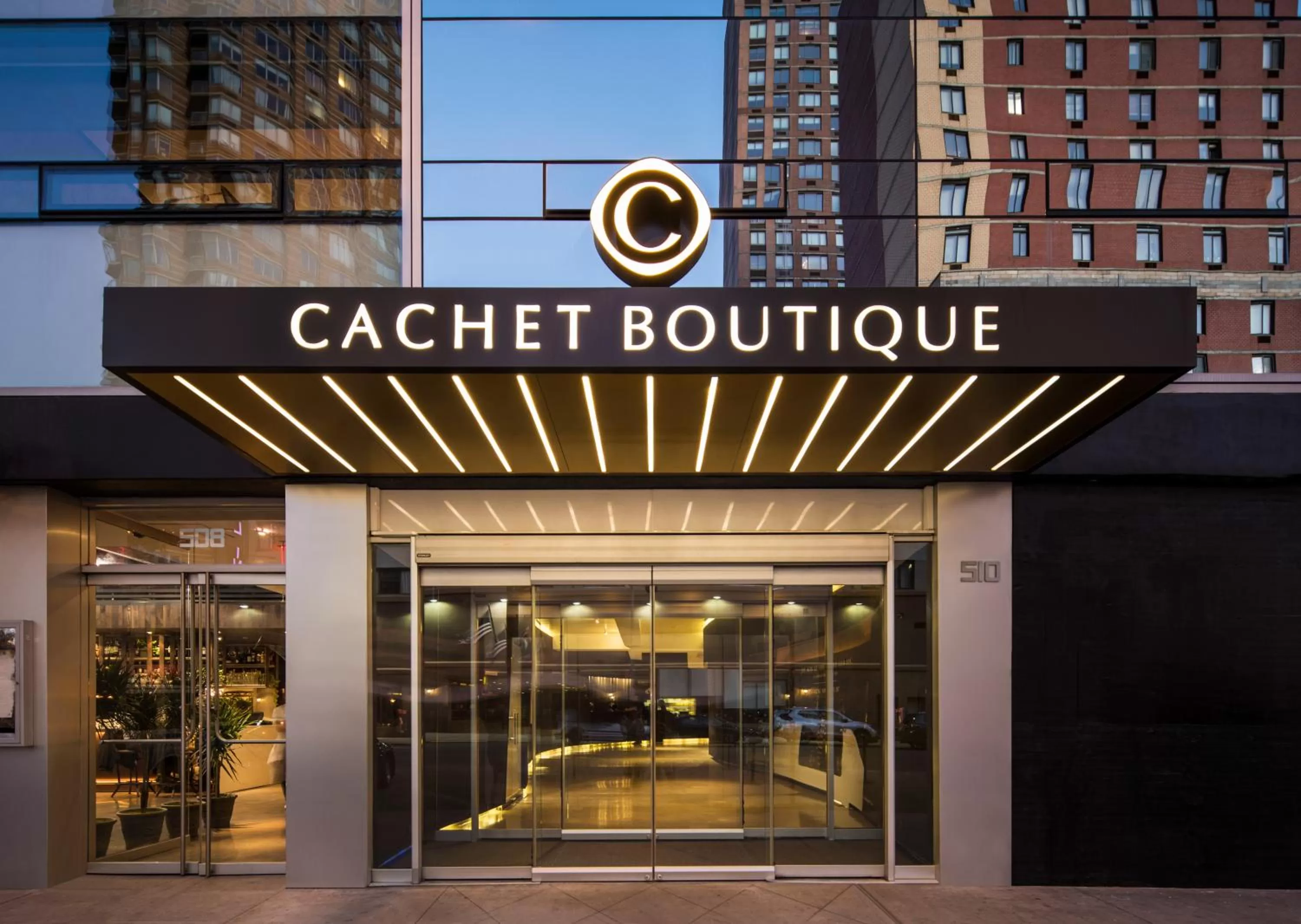 Facade/entrance in Cachet Boutique Hotel NYC