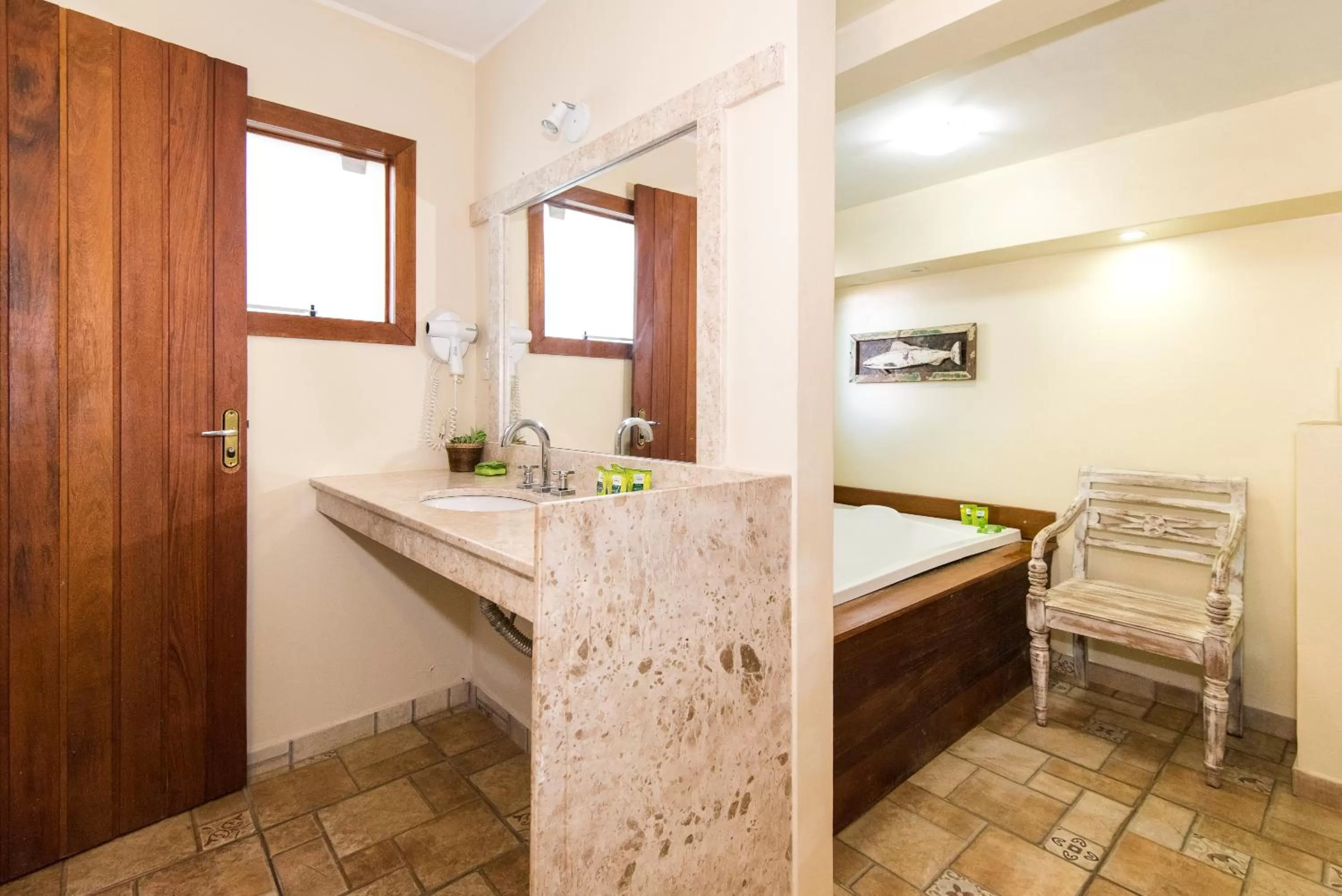 Bathroom in Pousada La Dolce Vita