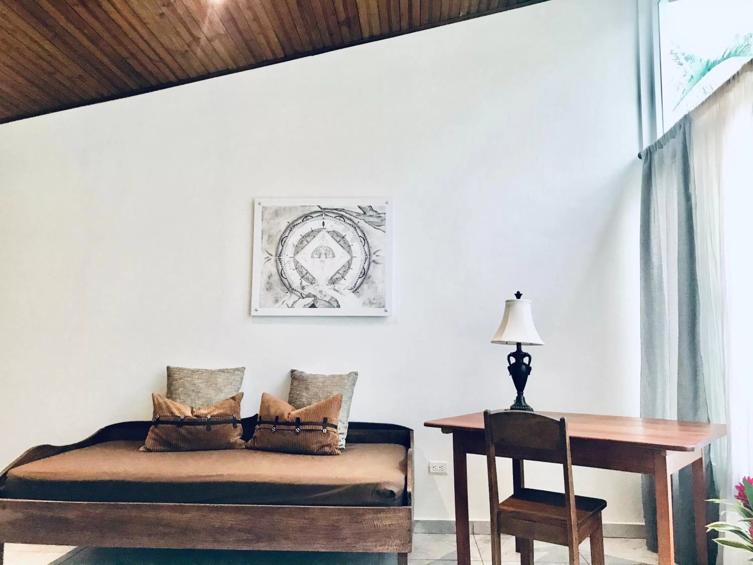 Bedroom, Seating Area in Sattva Land