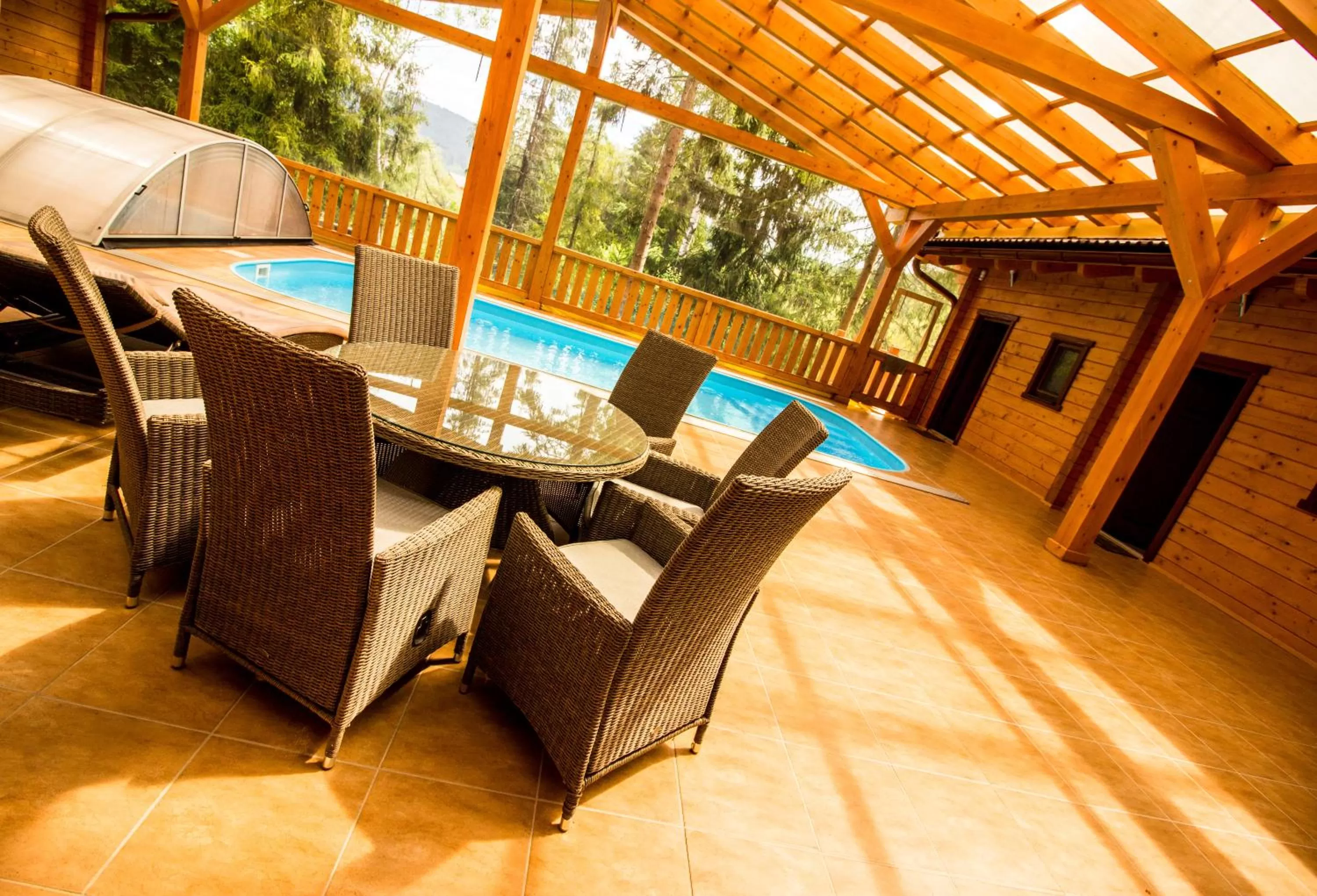 Swimming pool in SKI CIERNY BALOG