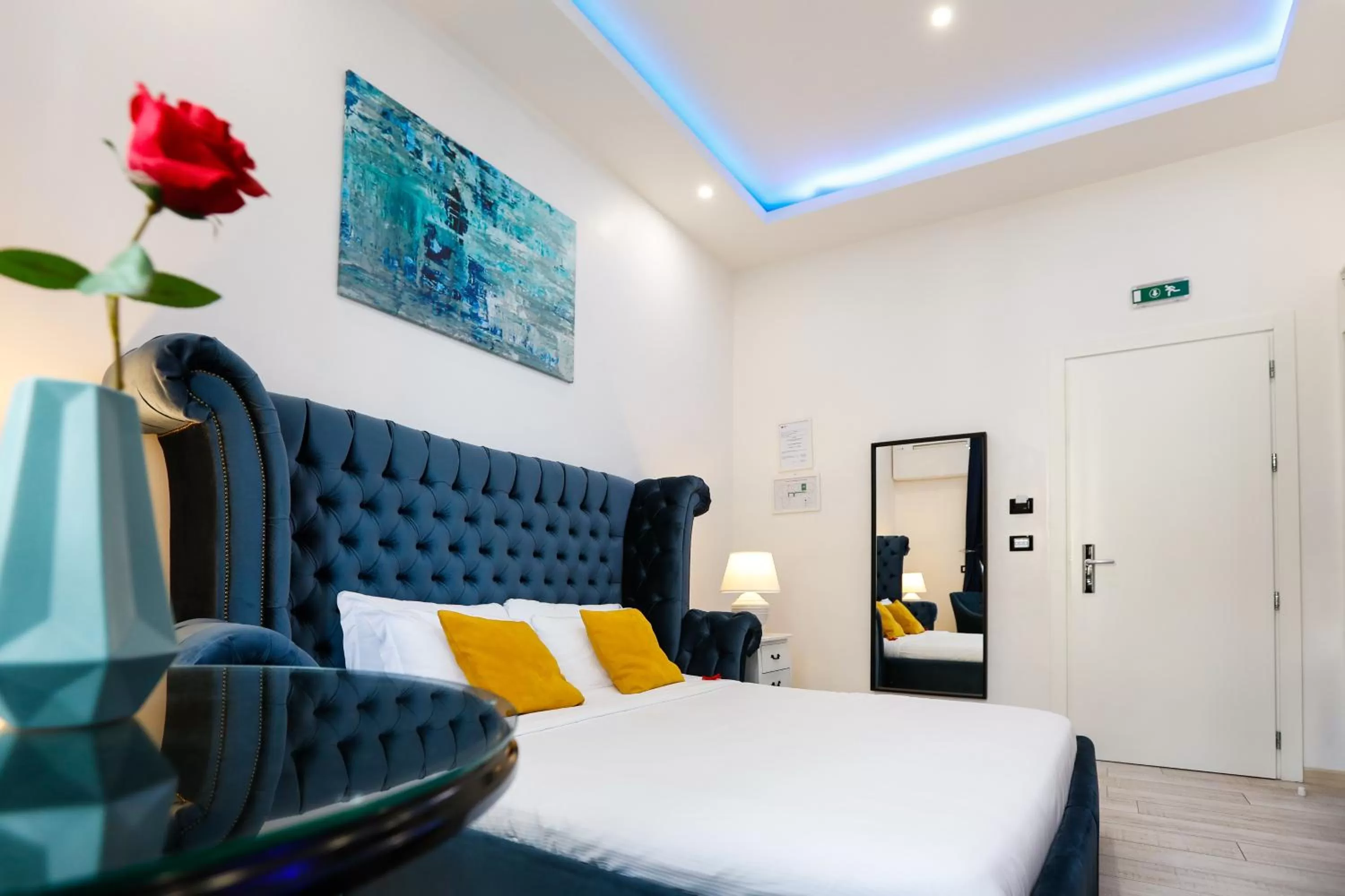 Bed in Escape Luxury Suite - CA Domus Collection