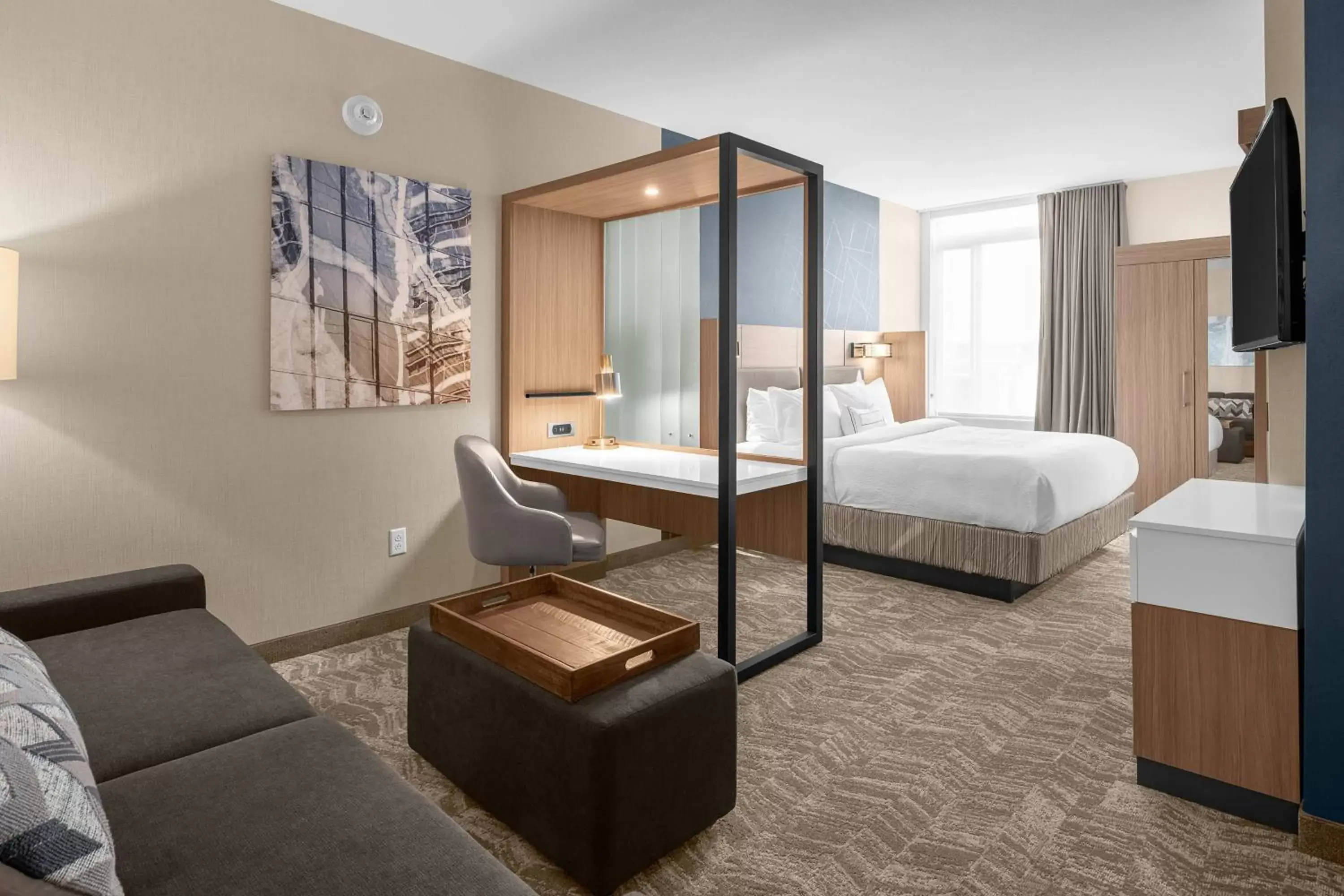 King Studio with Trundle Bed - Hearing Accessible in SpringHill Suites by Marriott Jackson King Studio with Trundle Bed - Hearing Accessible in SpringHill Suites by Marriott Jackson