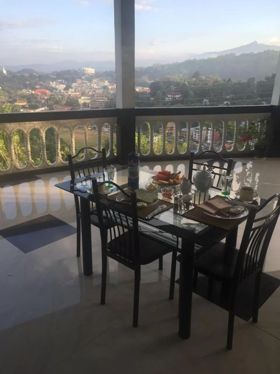 Asian breakfast in Mount Palace