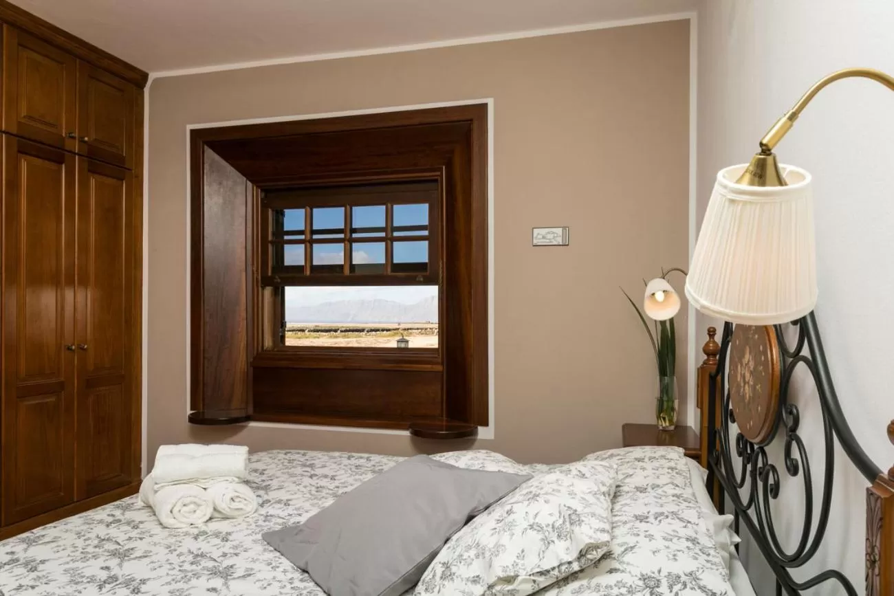 Bed in Villa El Jable Lanzarote