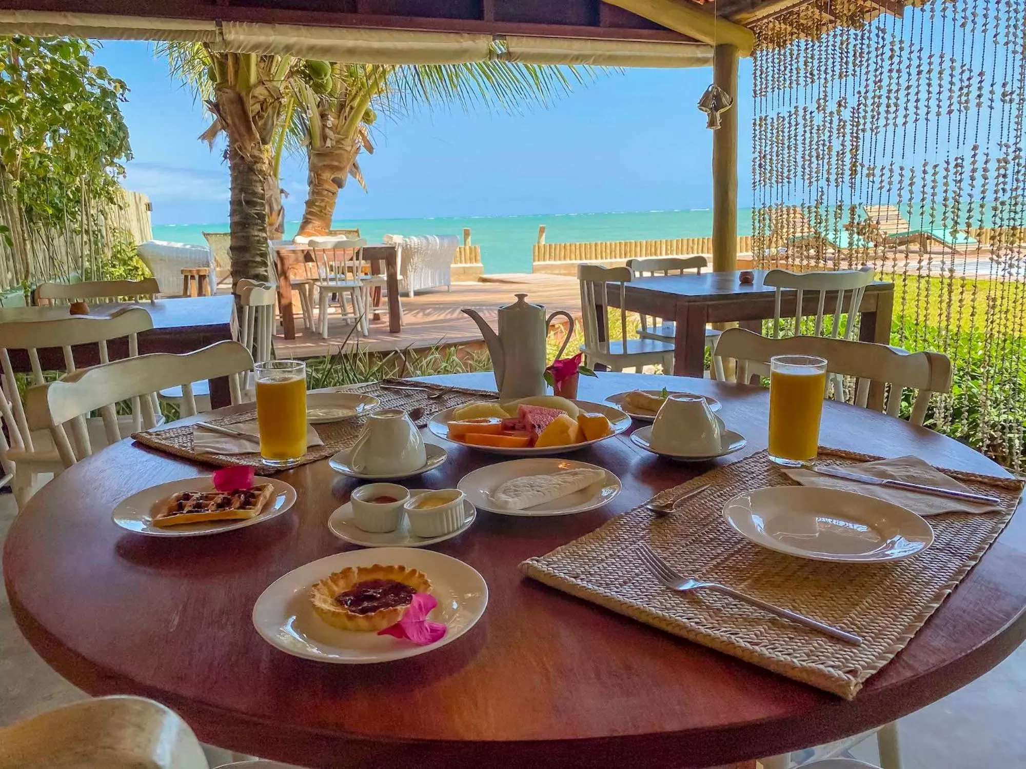 Breakfast in Pousada Villa Tatuamunha