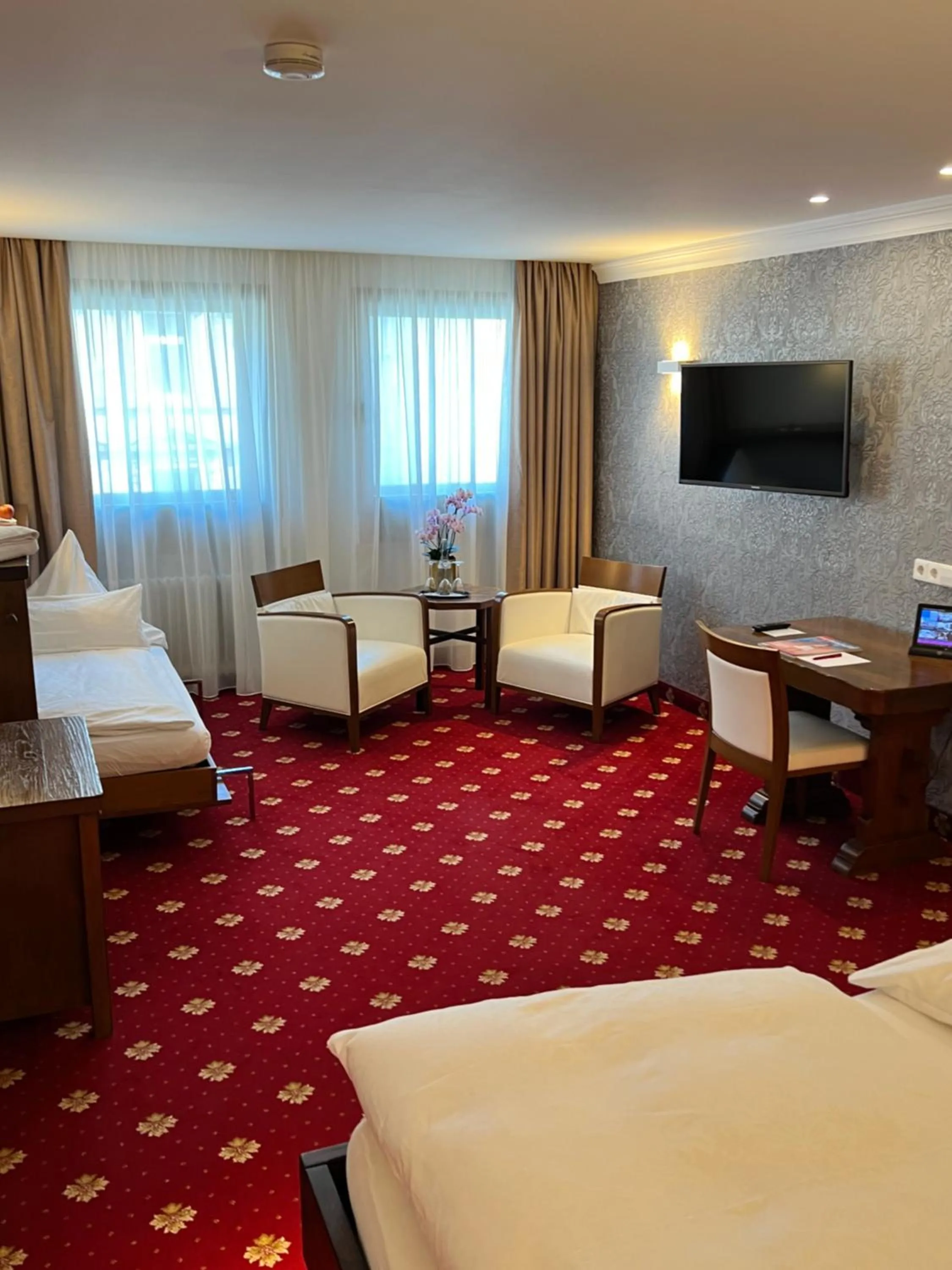 Living room, Bed in Zur Weinsteige