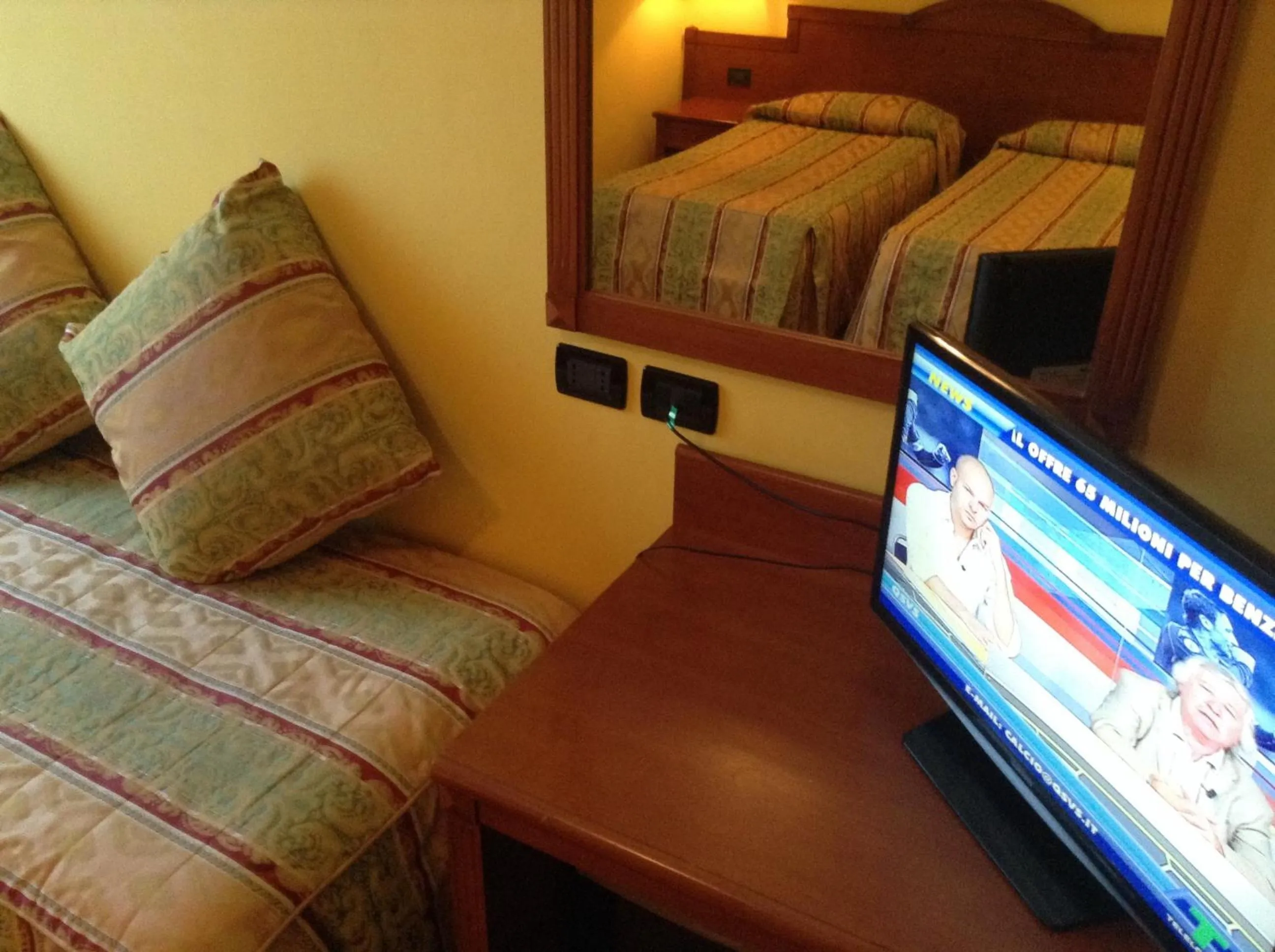 Bed in Hotel Cinzia Ristorante Christian e Manuel