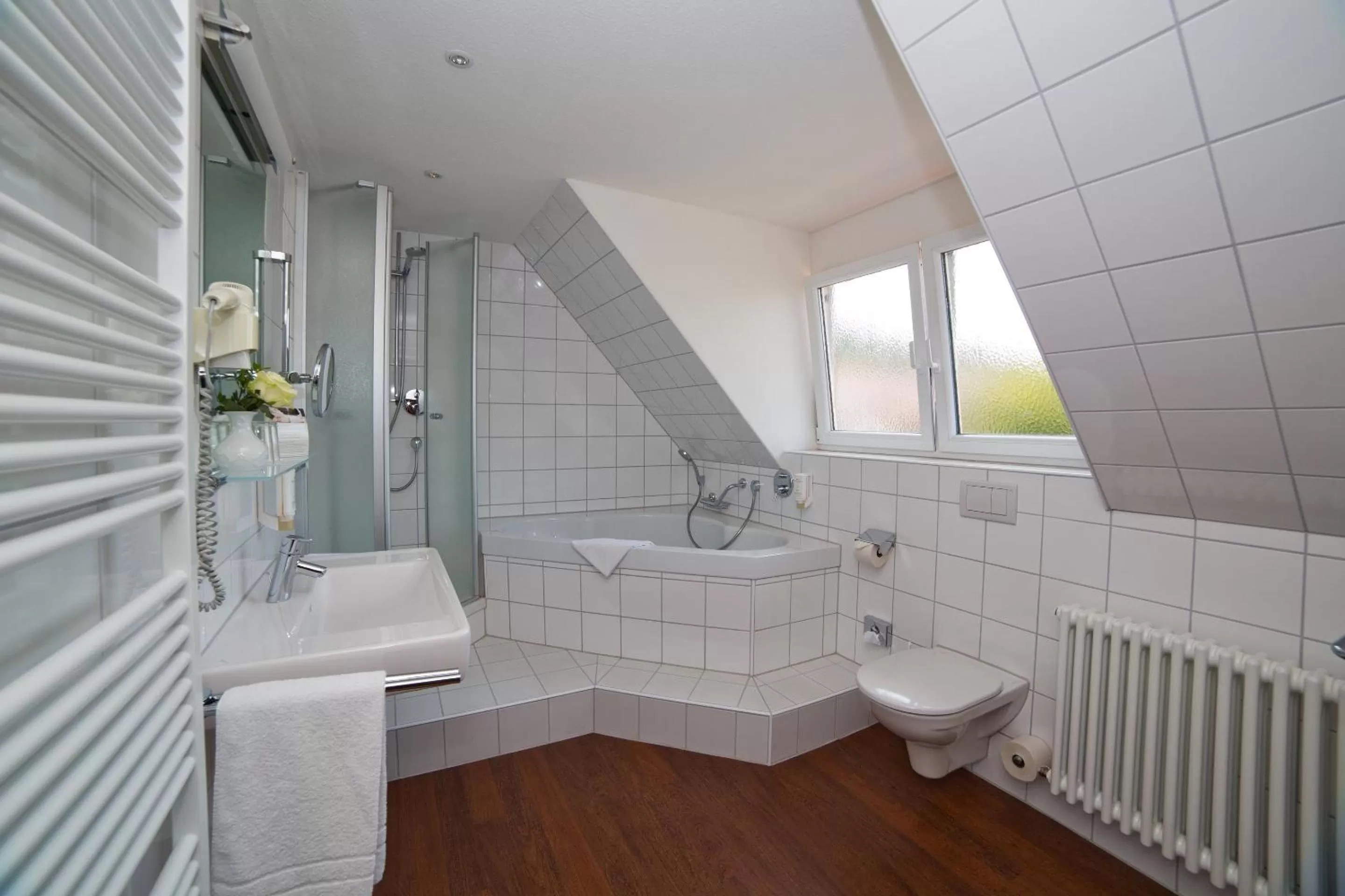 Bathroom in Stadthotel Freiburg Kolping Hotels & Resorts