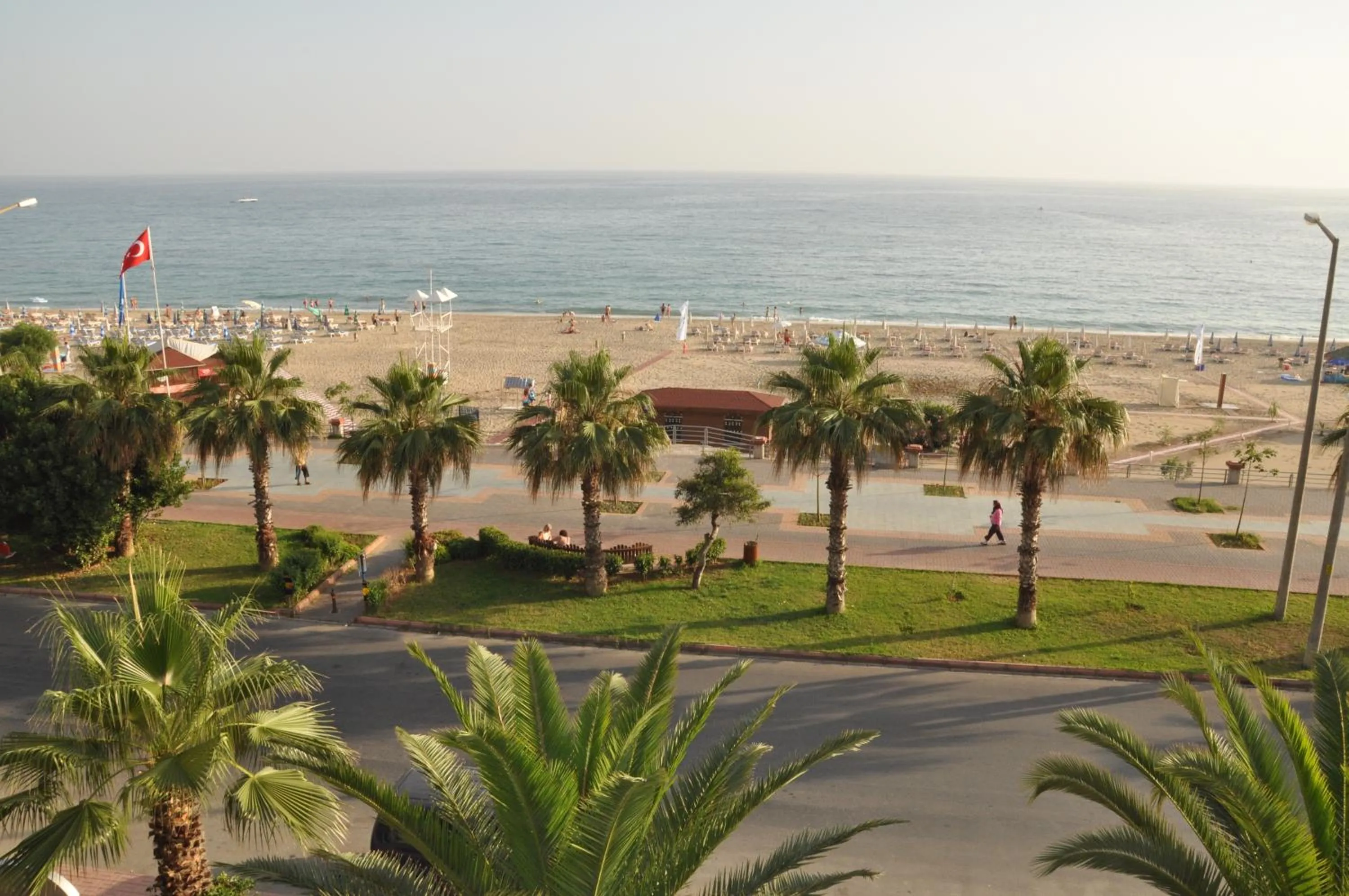 Sea view in Kleopatra Celine Hotel