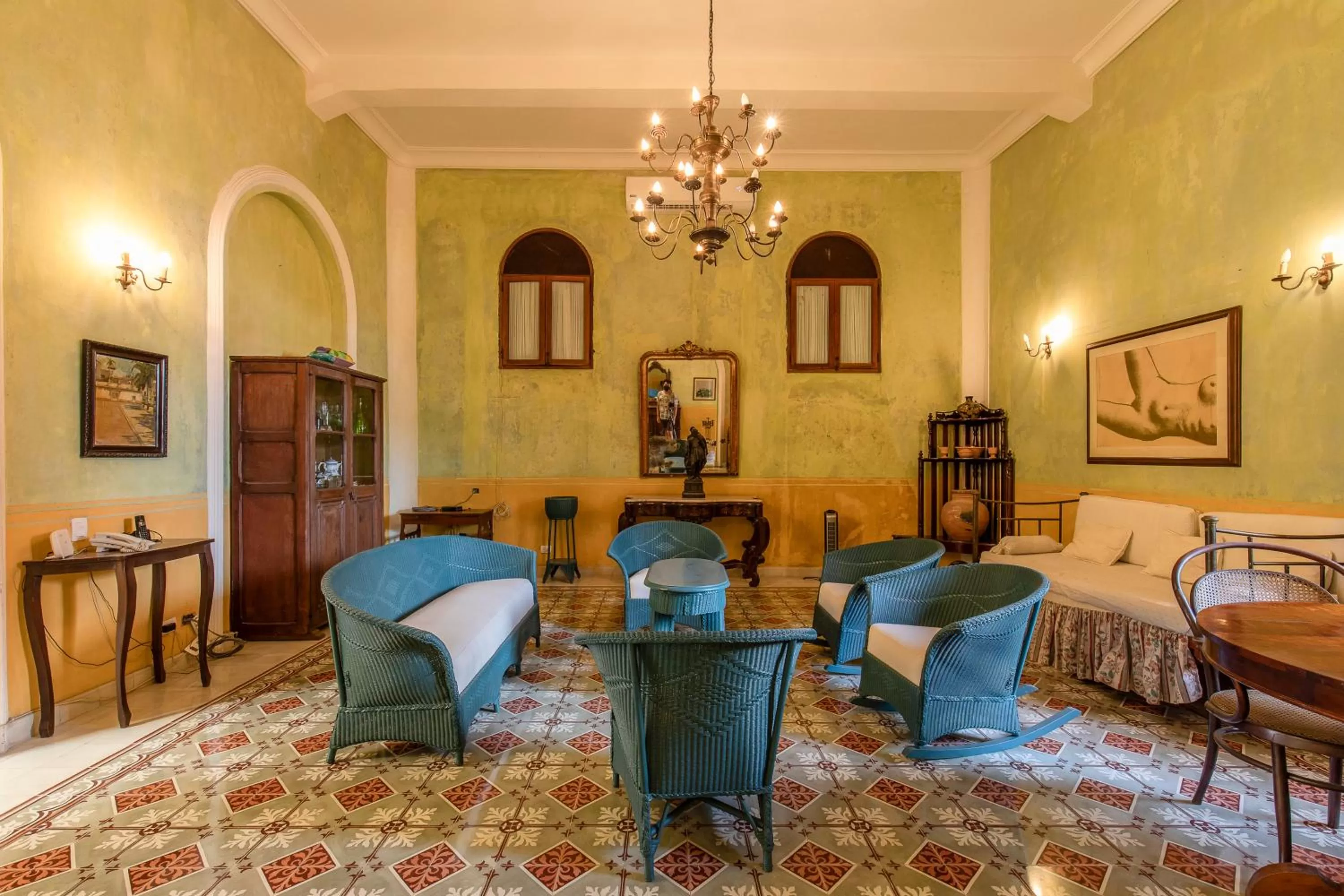 Living room in Casa Morales Getsemaní