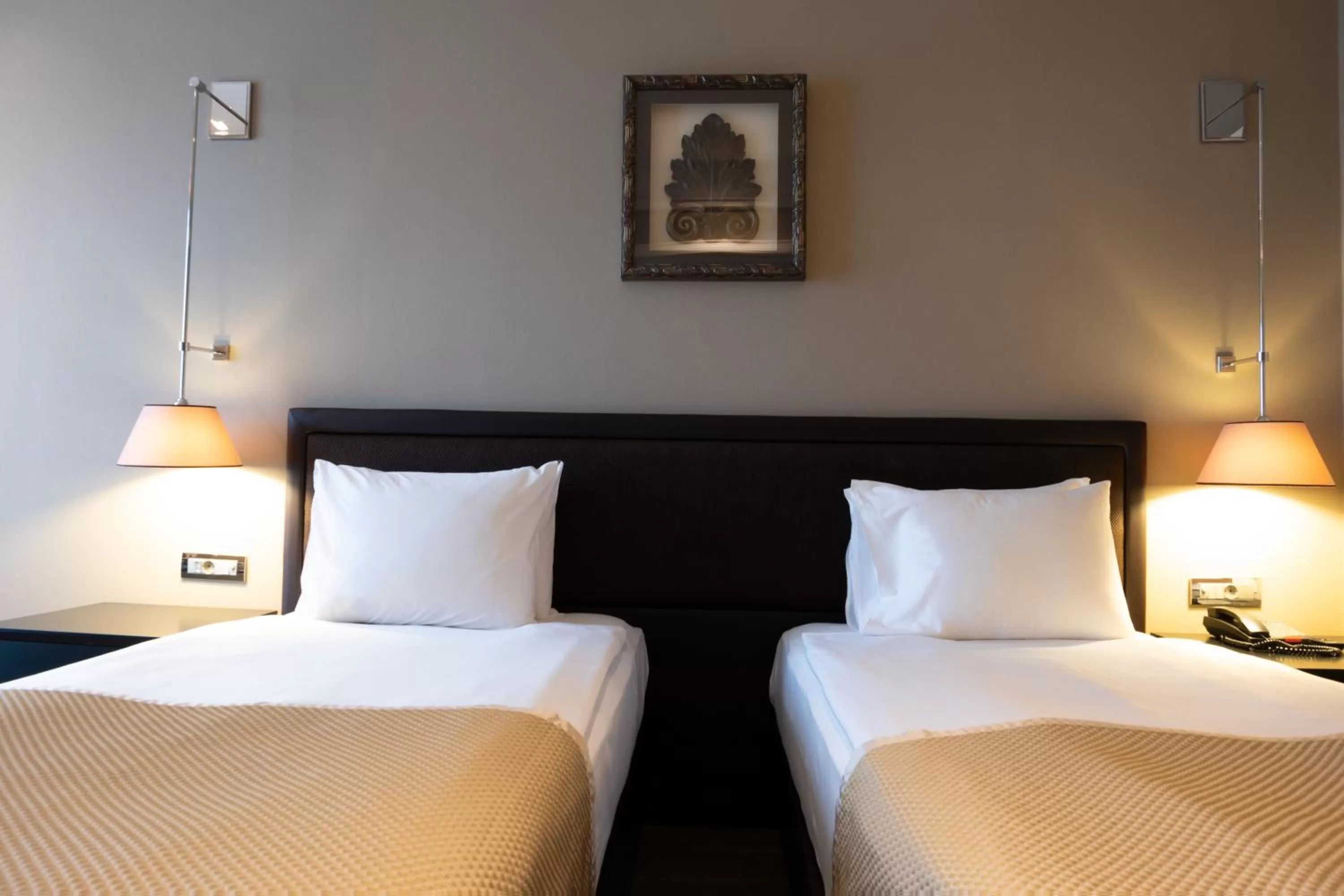 Bed in Windsor Hotel & Convention Center Istanbul