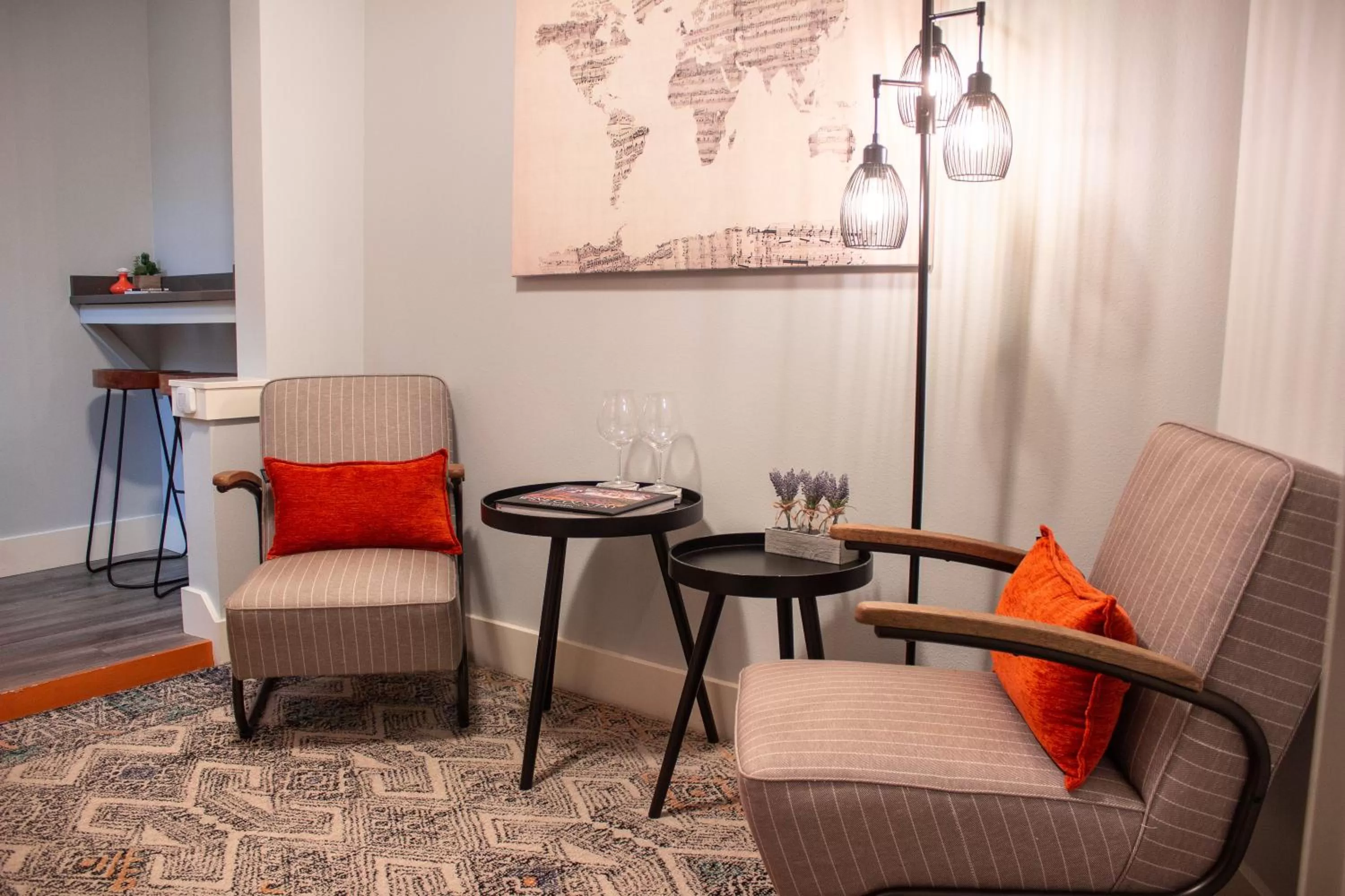 Living room in Douglas On Third