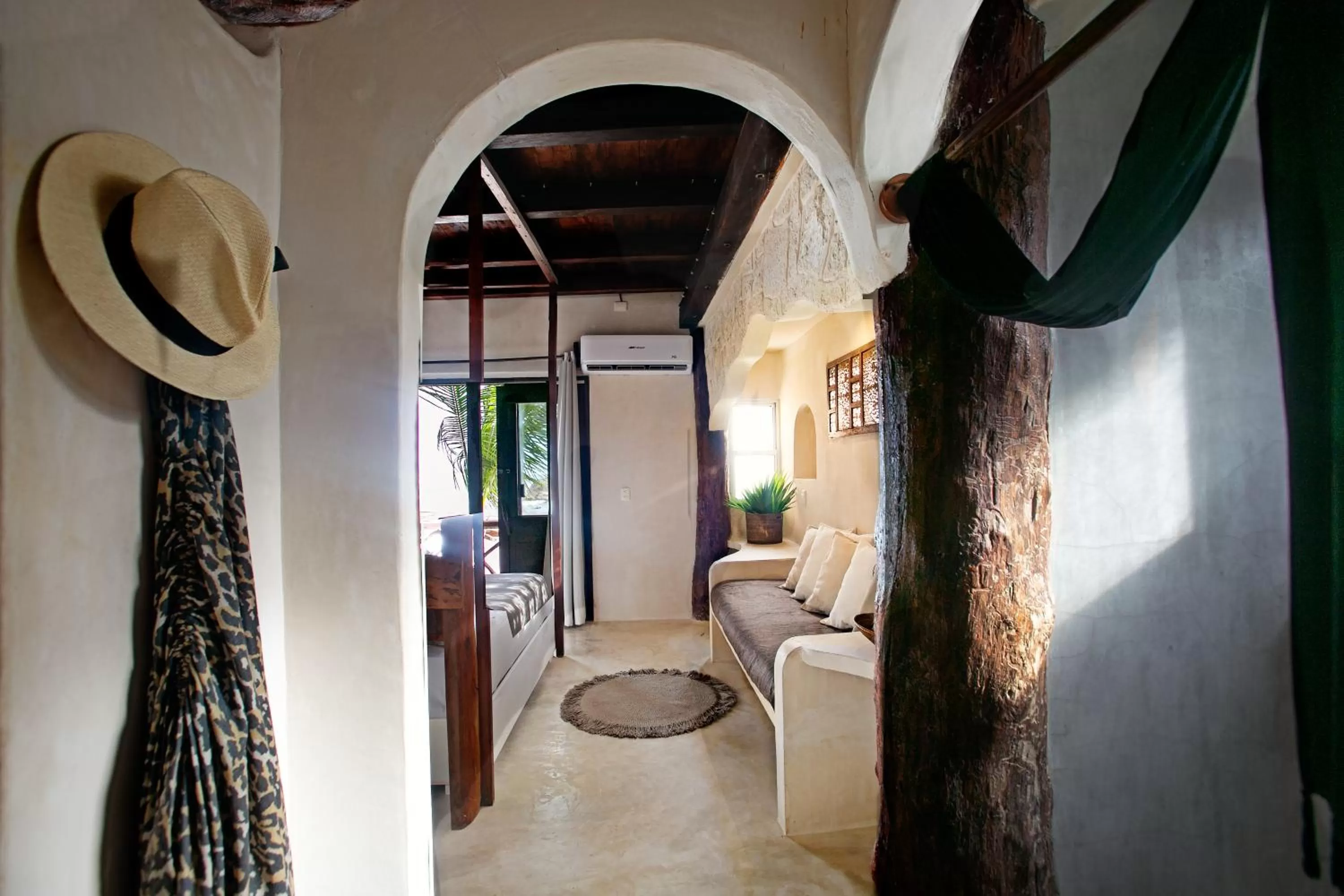 Seating area in Amansala Resort