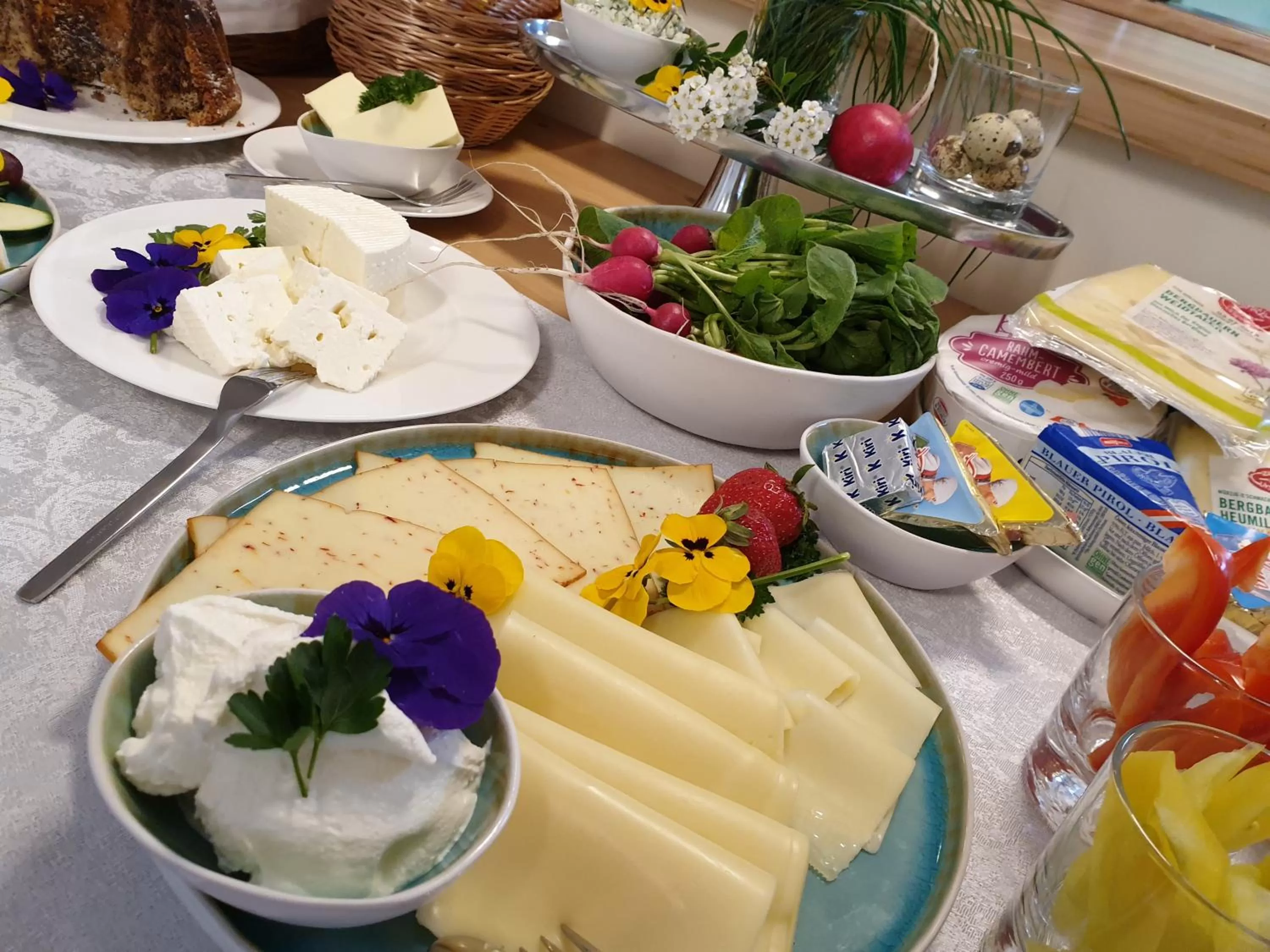 Buffet breakfast, Food in Bed and Breakfast Mittelkärnten