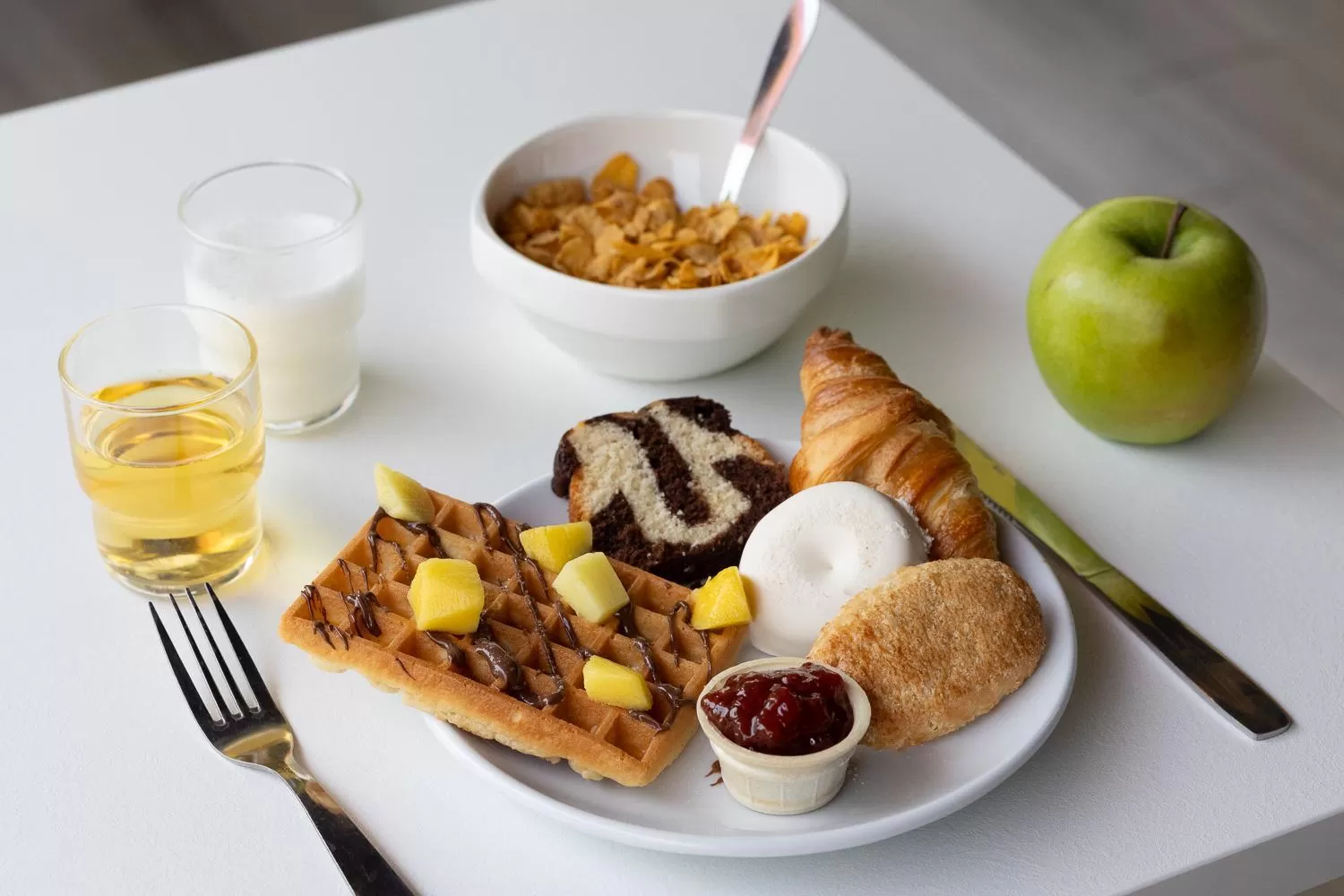 Breakfast in Ibis Budget Perpignan Sud