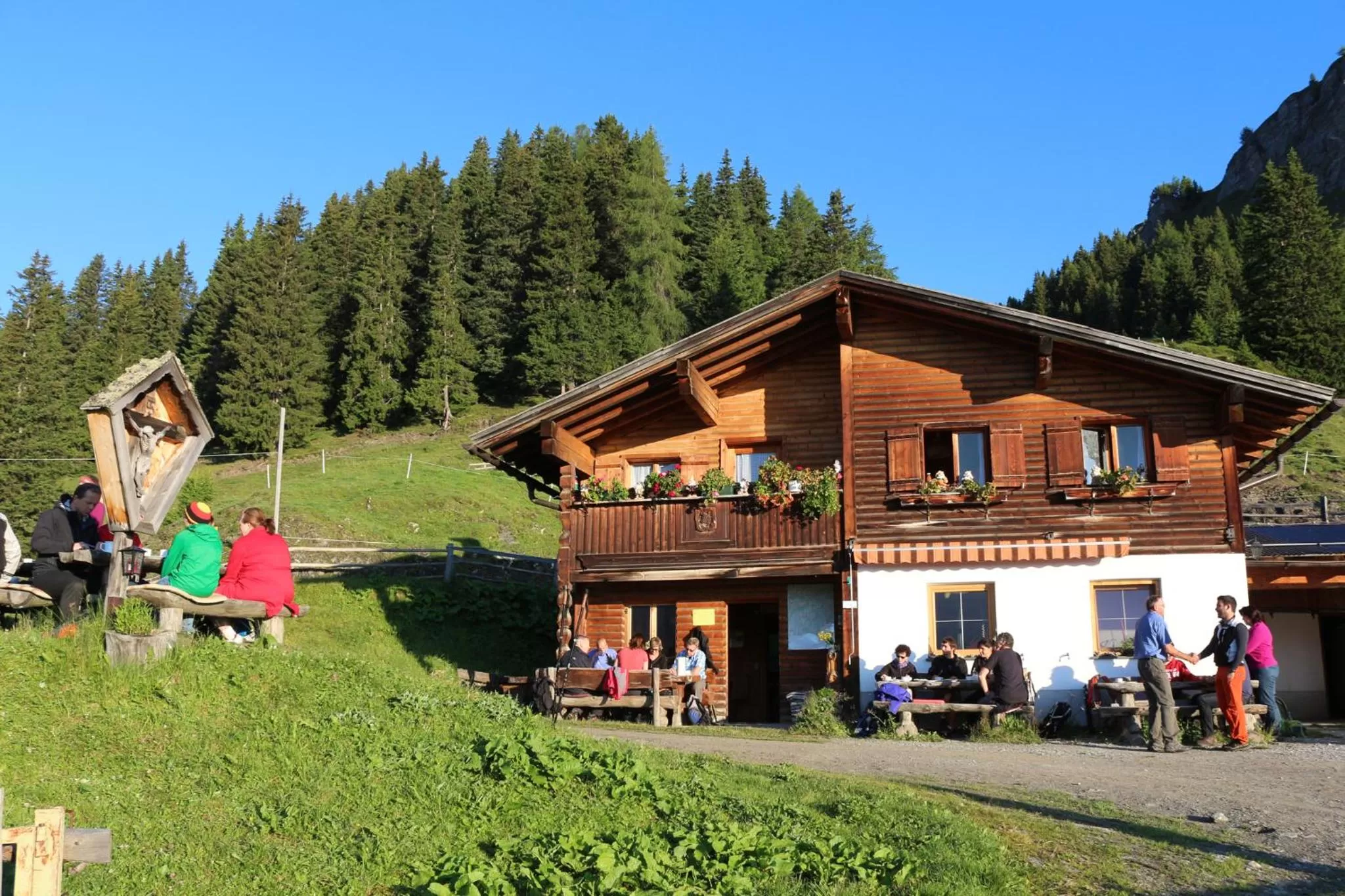 Hiking, Property Building in Pension Fuchs
