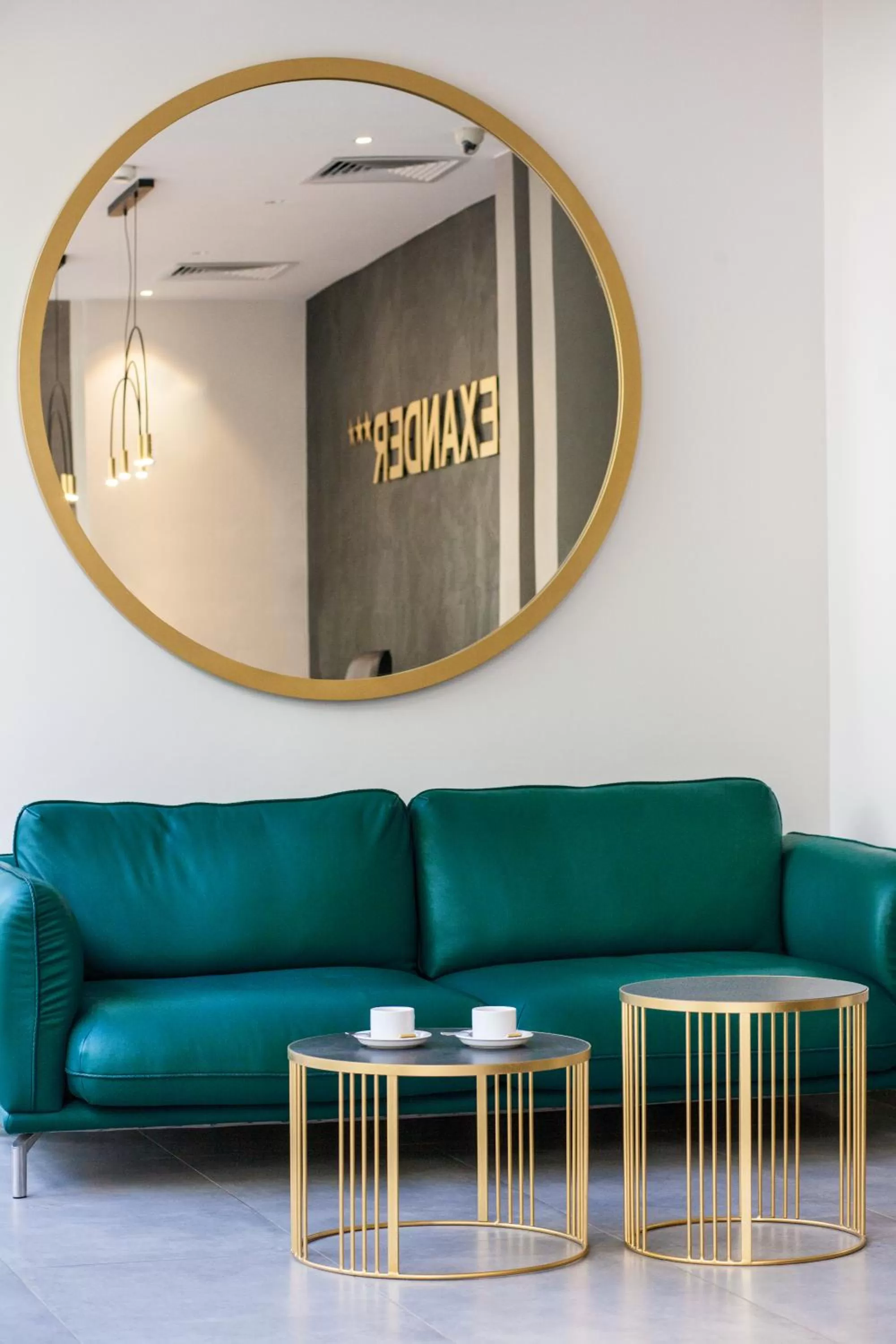 Lobby or reception in Hotel Alexander