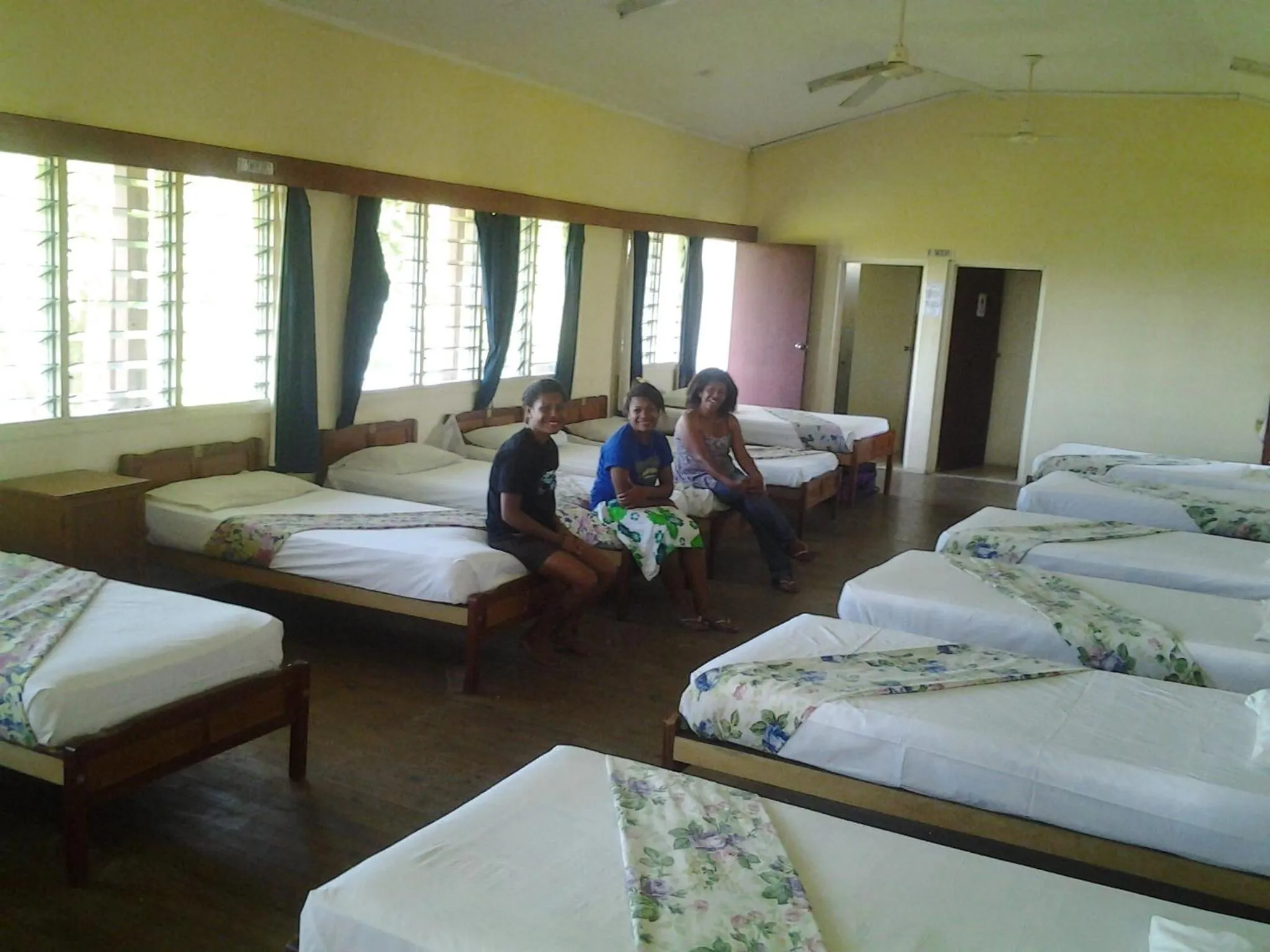 Photo of the whole room, Bed in Bamboo Backpackers