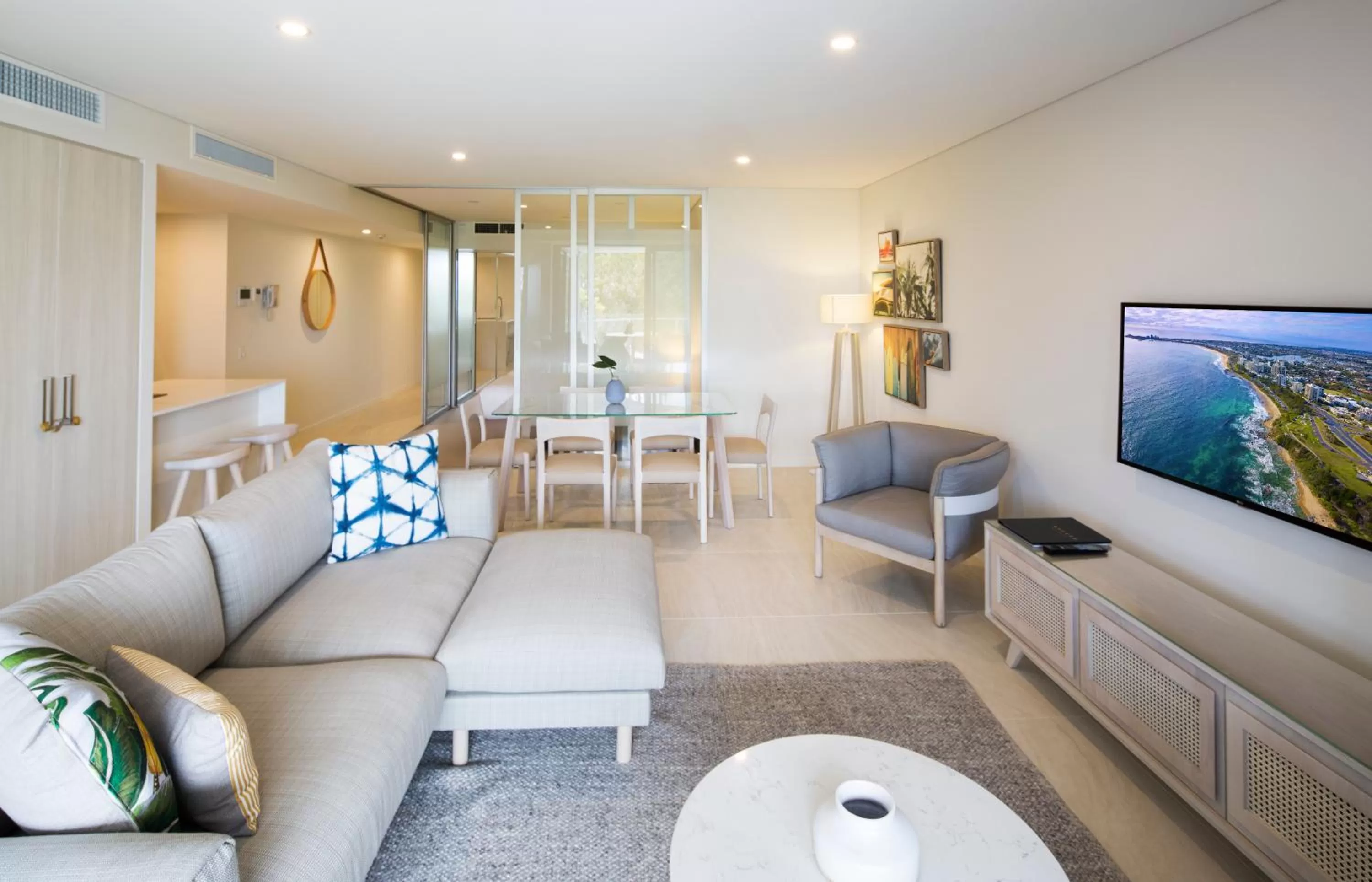 Living room in Breeze Mooloolaba, Ascend Hotel Collection