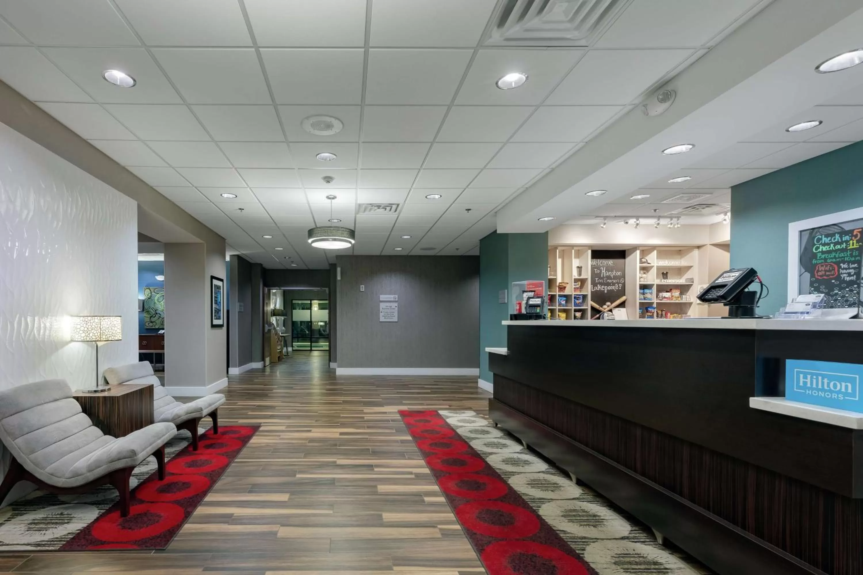 Lobby or reception in Hampton Inn Emerson - Lakepoint, Ga