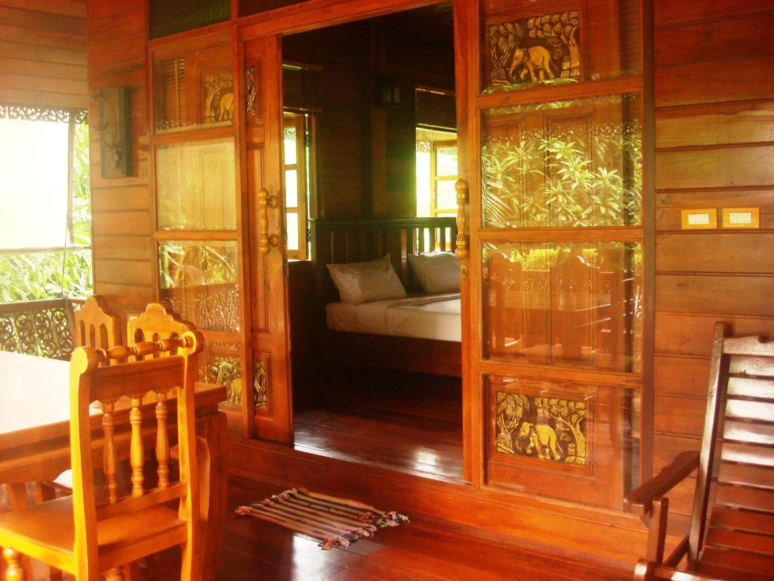 Balcony/Terrace in Cozy Garden Resort