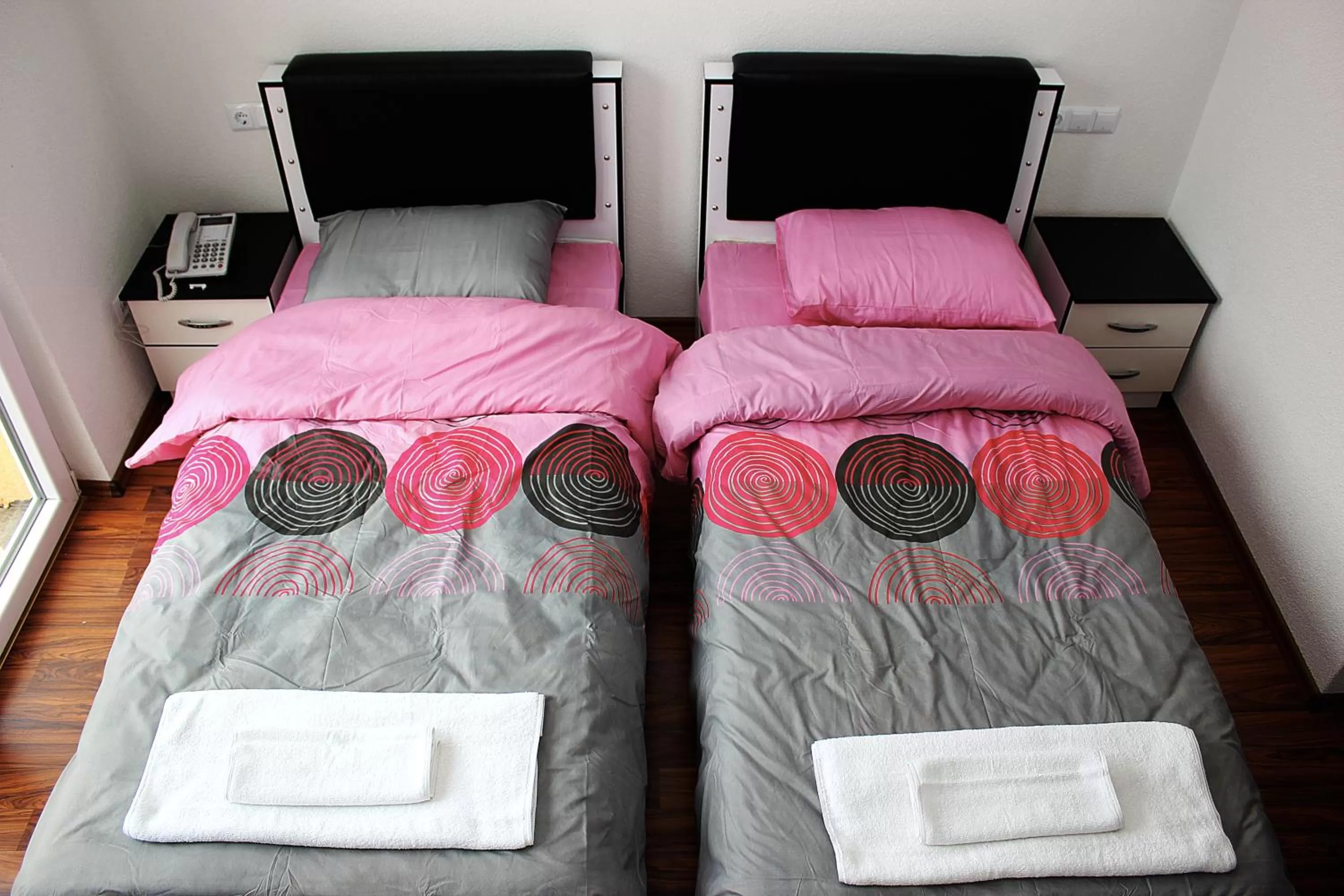 Bed in Hotel Albatros