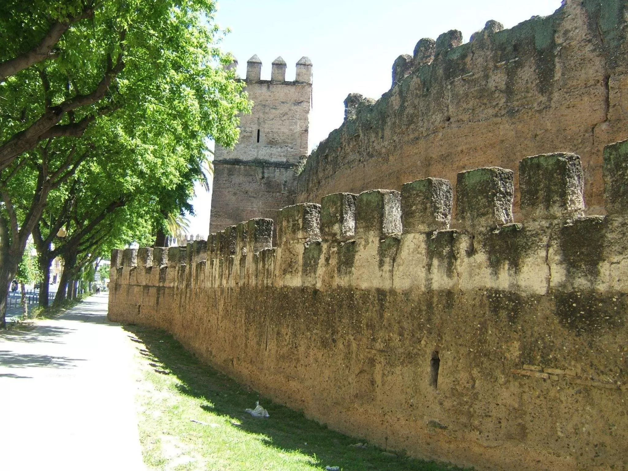 Facade/entrance in Alcoba del Rey de Sevilla