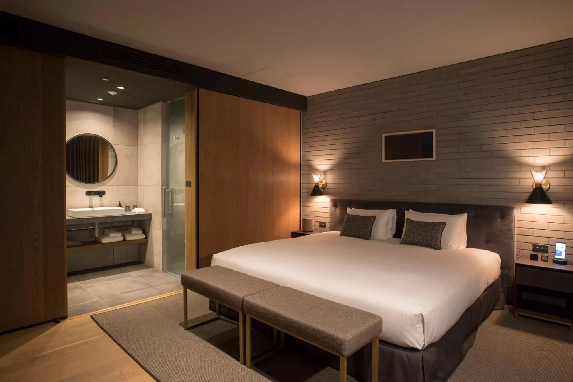 Bed in HOTEL CANATA KYOTO