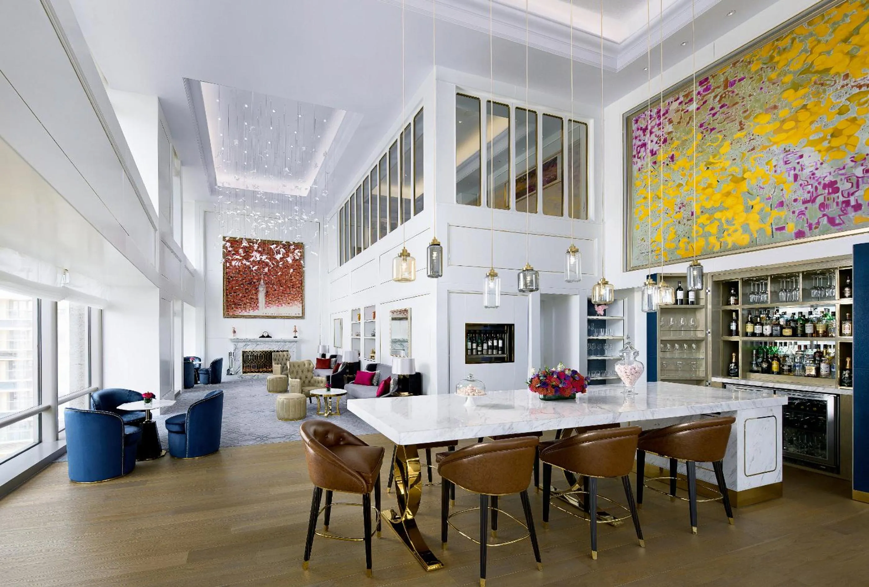 Lounge or bar in The Langham, Shenzhen