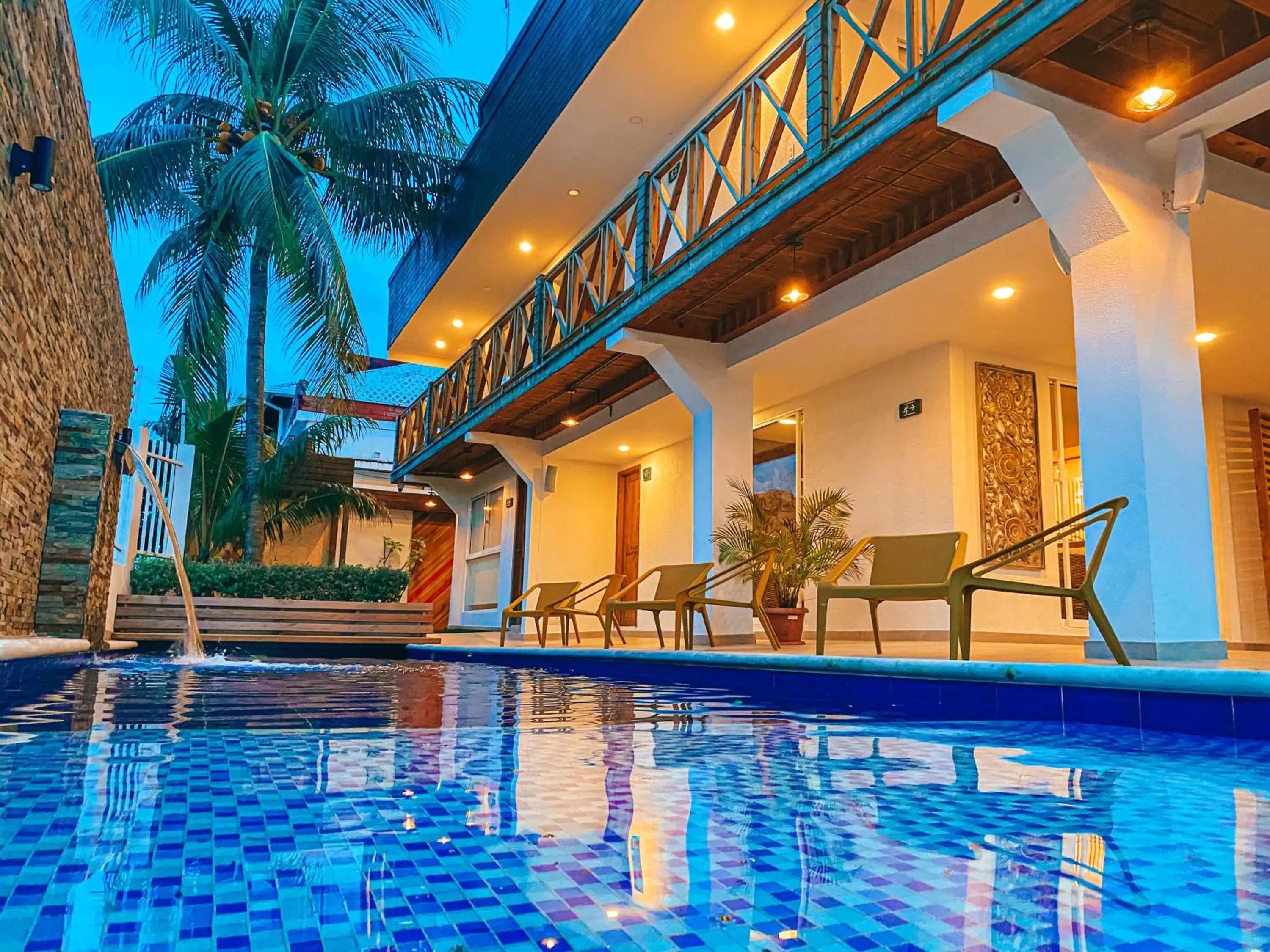 Swimming pool in In Di House of Reggae Boutique