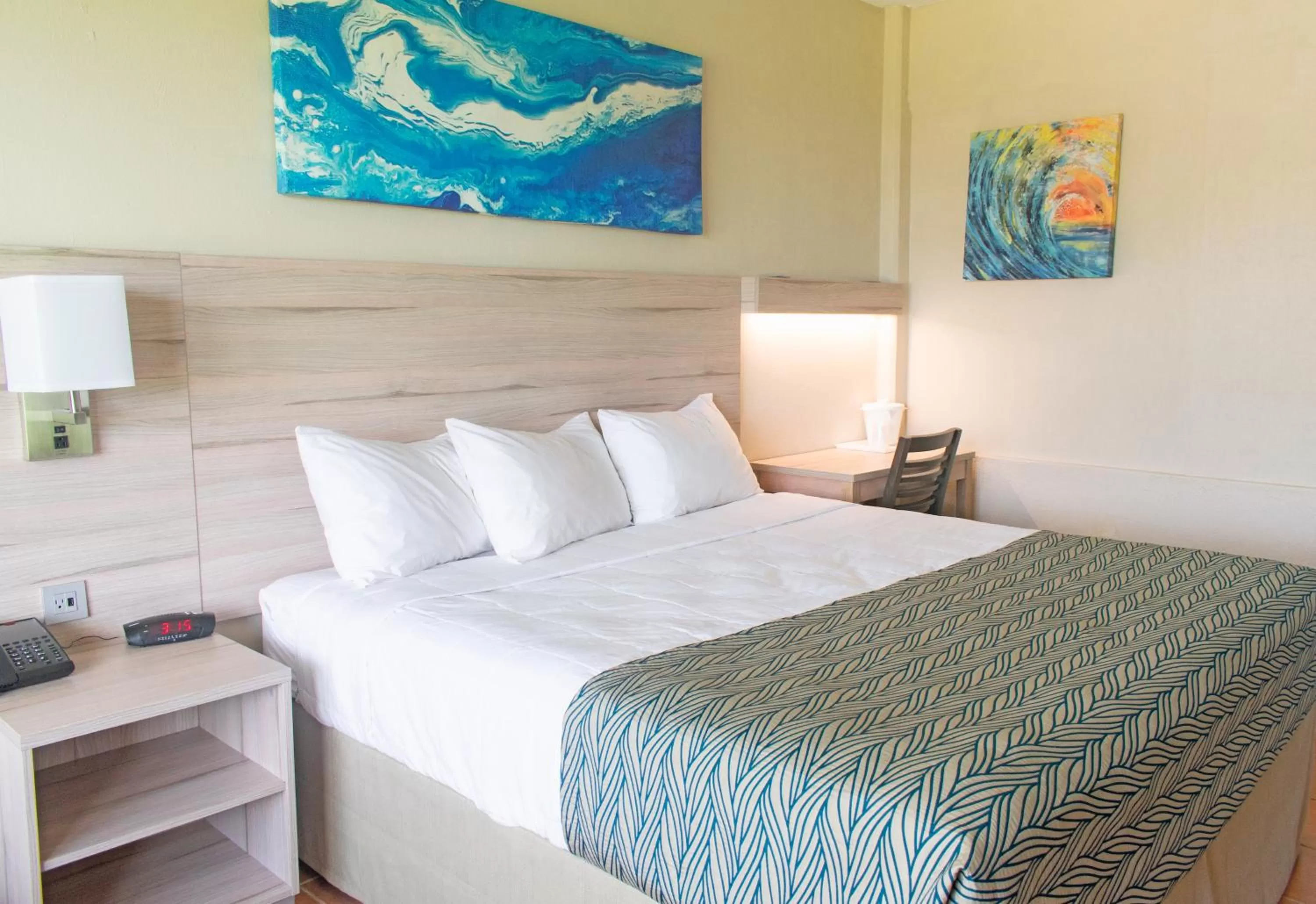 Bed in Punta Borinquen Resort