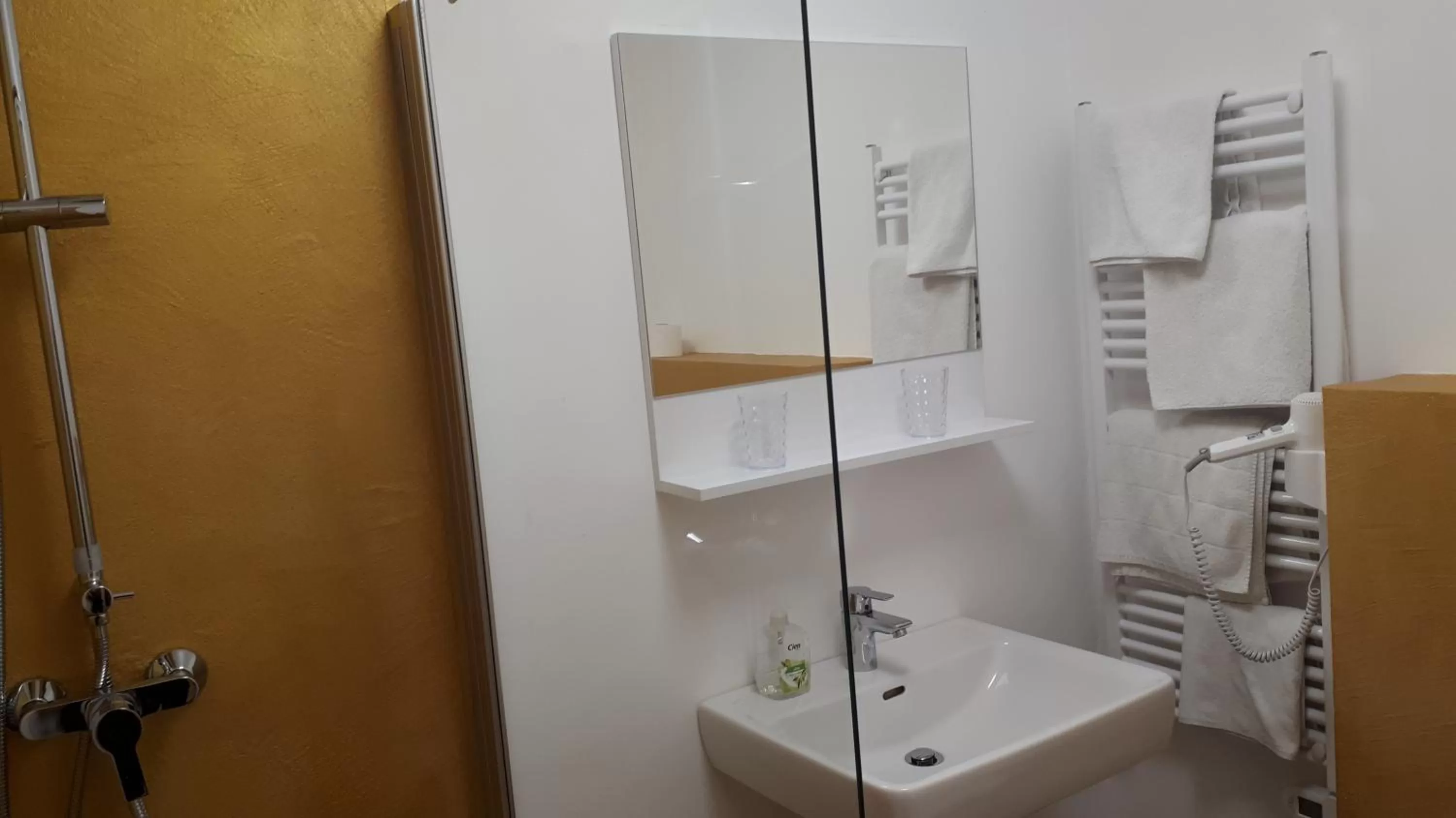 Shower in Gasthof-Pension Schwarzer Bär