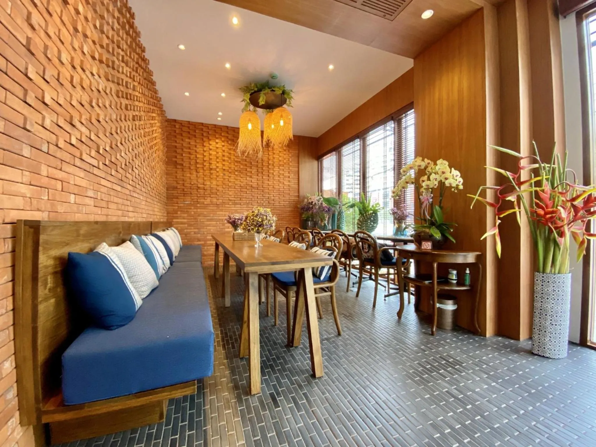 Seating area in Salee Boutique Hotel