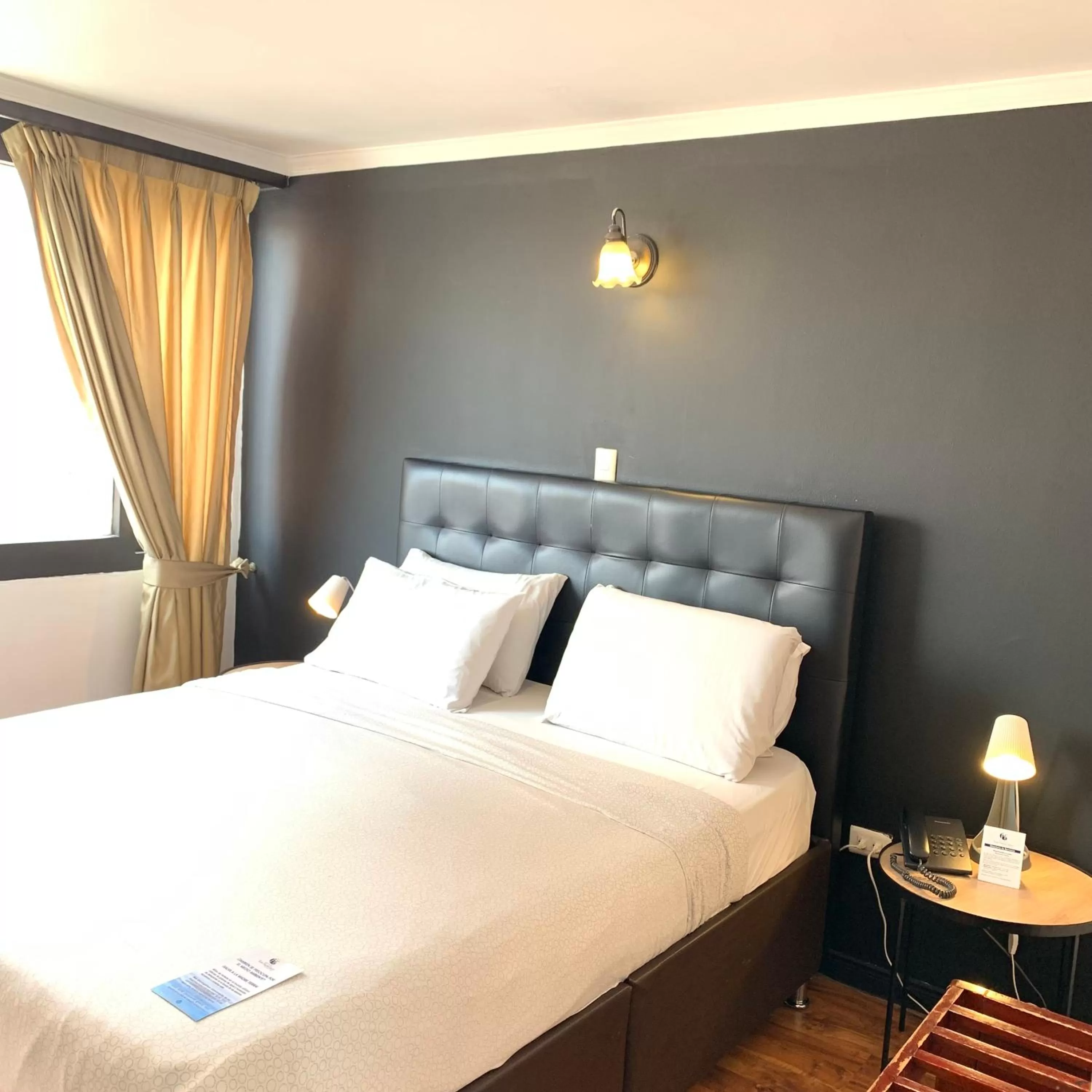 Bed in Hotel San Francisco de Asís