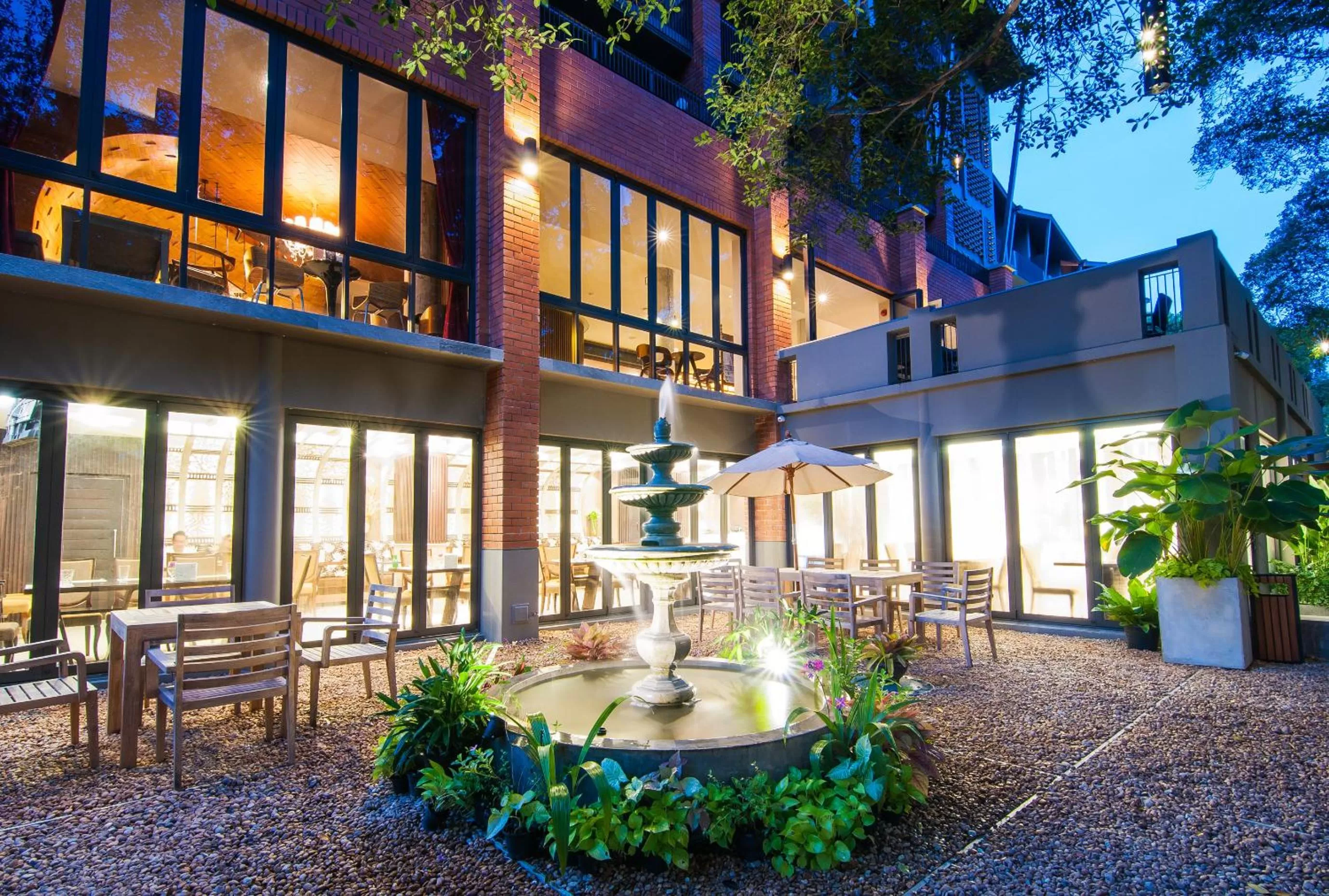 Balcony/Terrace in Rimnaam Klangchan Hotel - SHA Plus