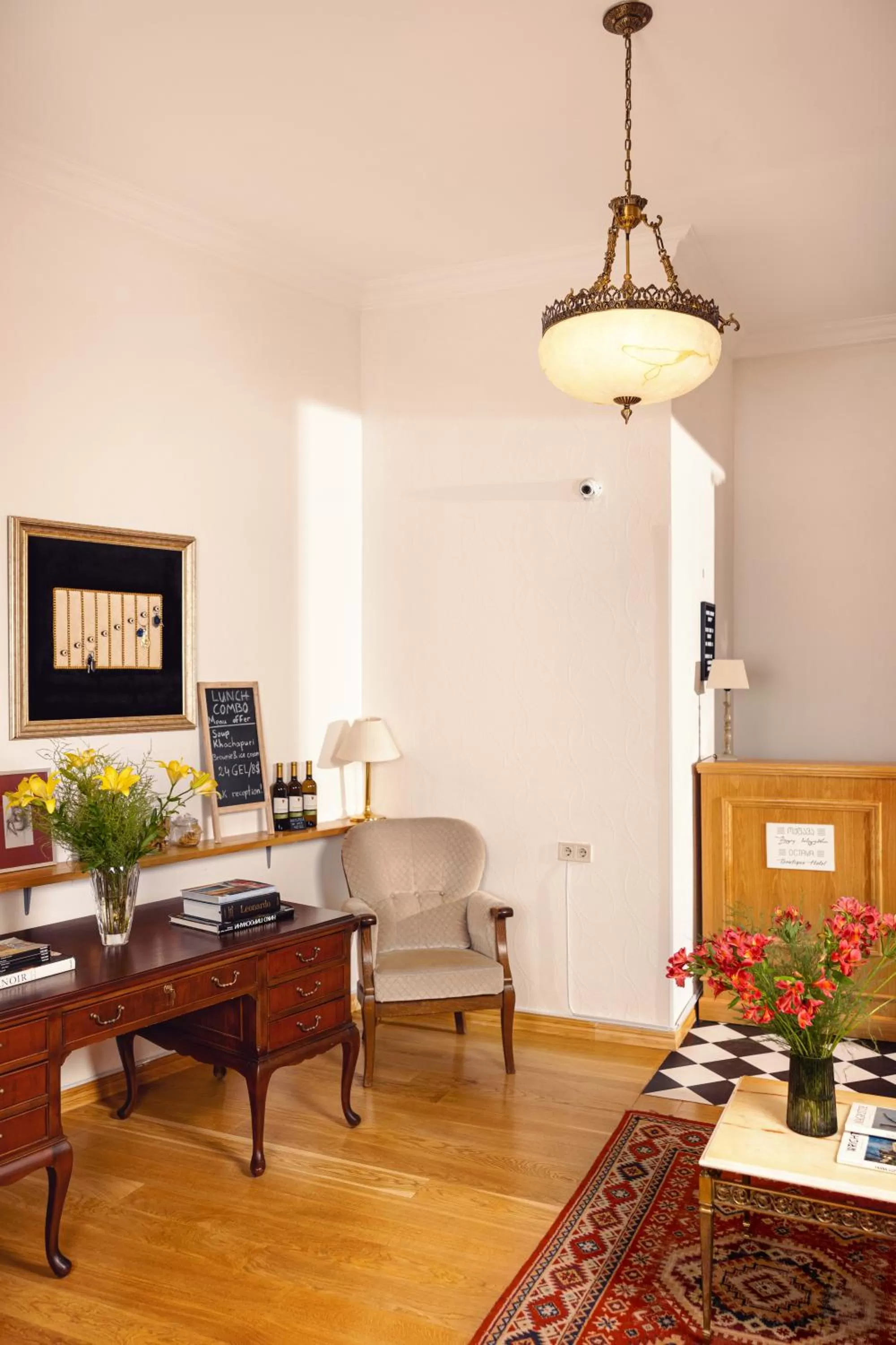 Lobby or reception in Octava Boutique Hotel
