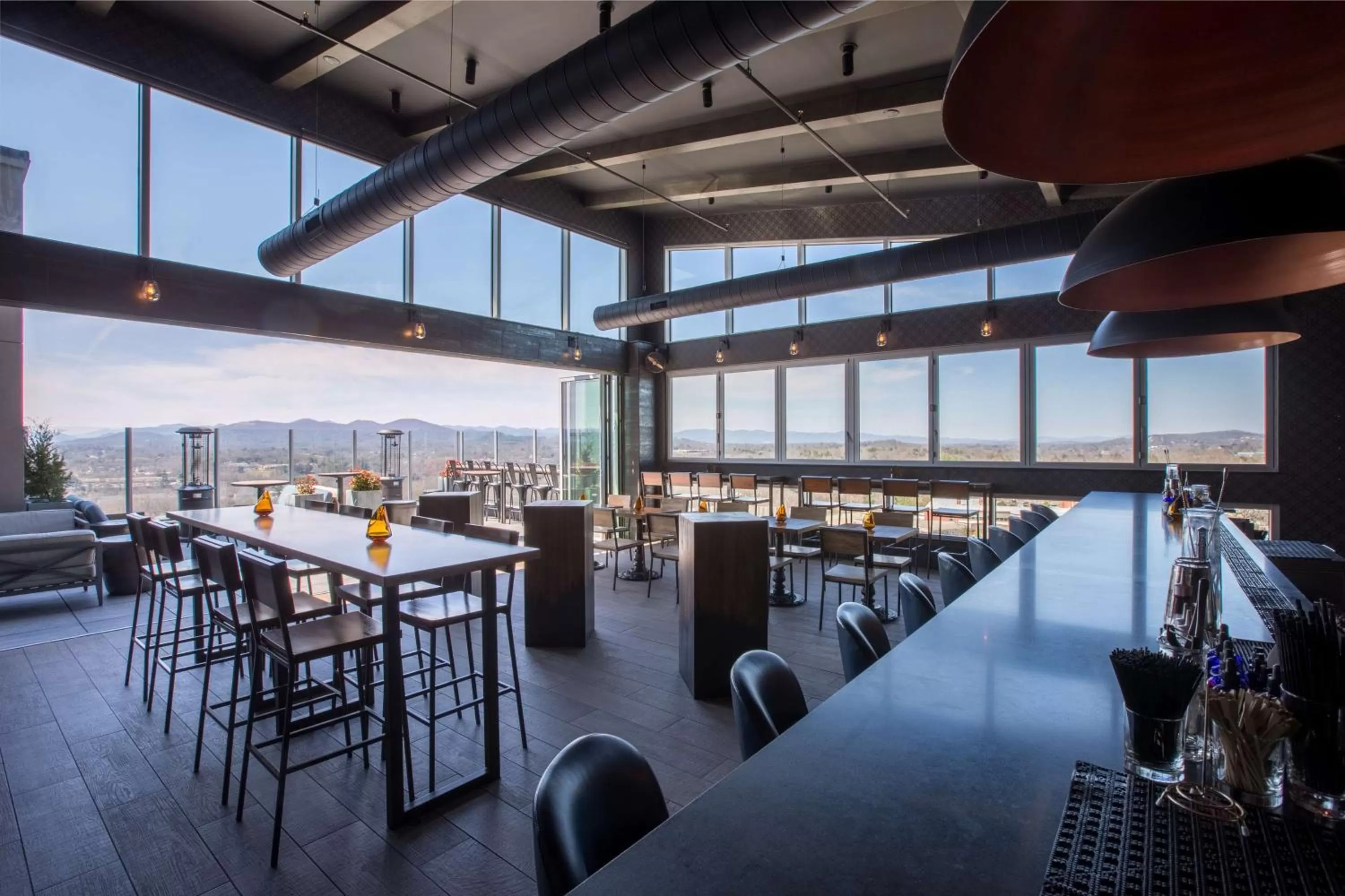 Patio in DoubleTree by Hilton Asheville Downtown