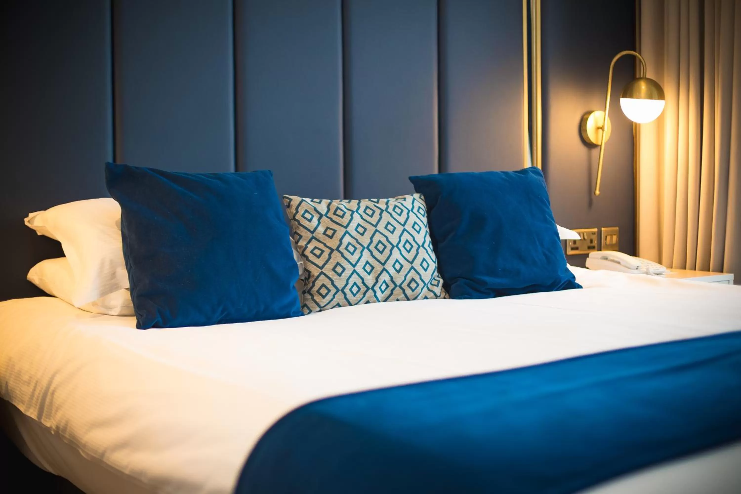 Bed in Dover Marina Hotel & Spa, Tapestry Collection by Hilton