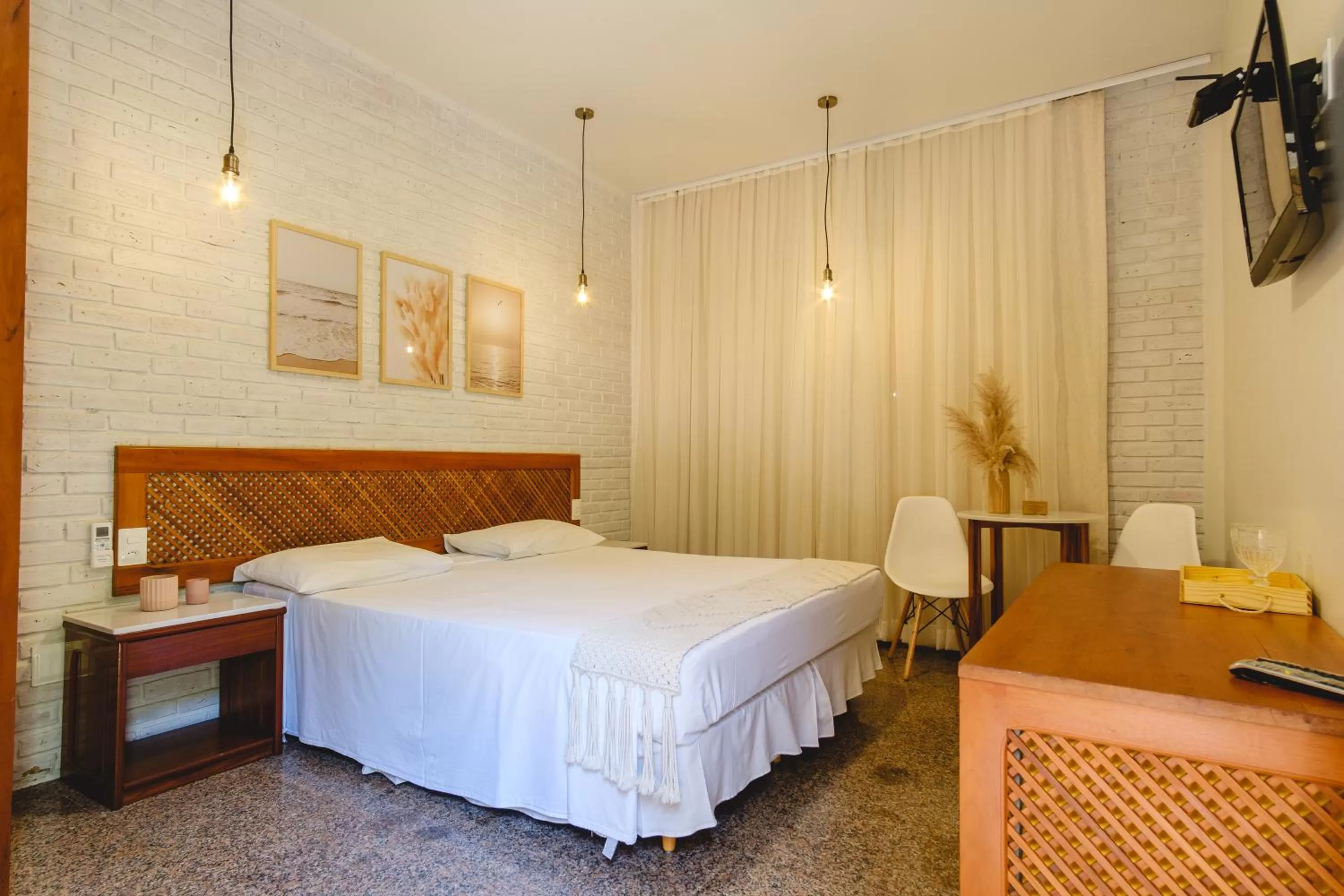 Bed in Hotel Vento Brasil