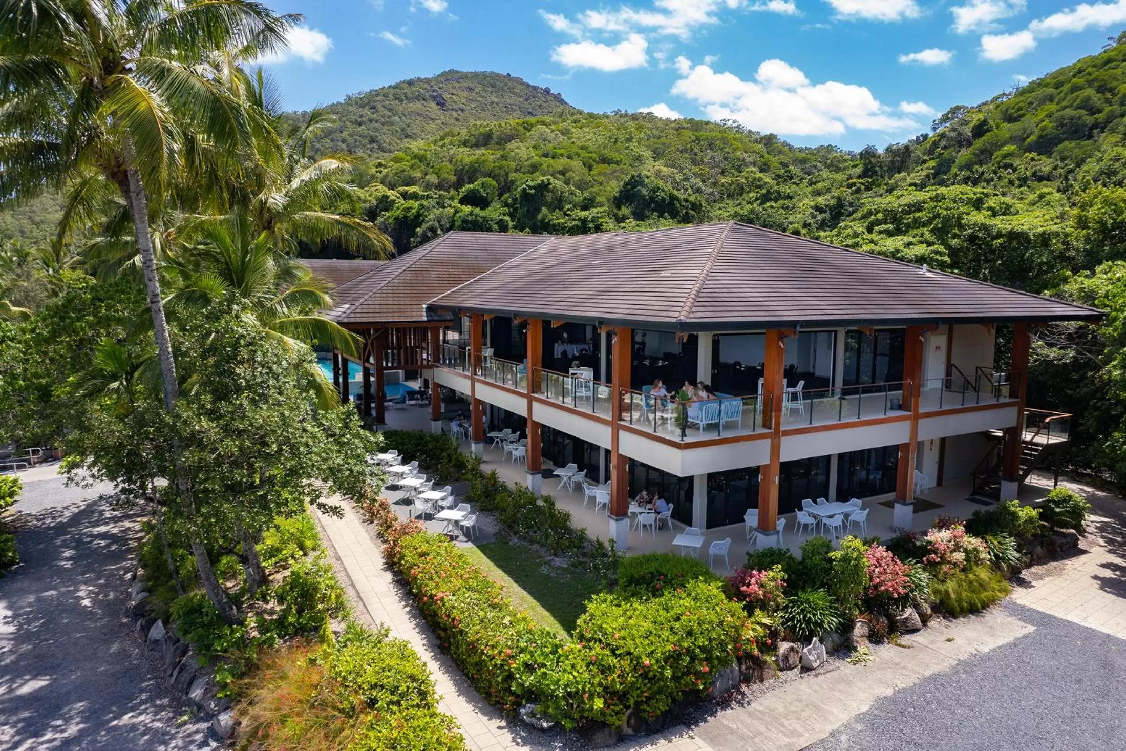 Property building in Fitzroy Island Resort